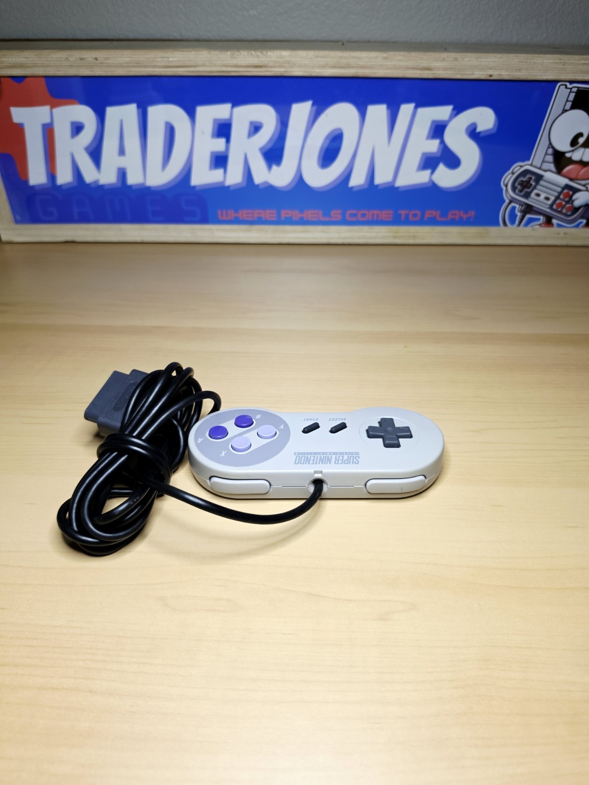 Super Nintendo SNES Console – Tested / Working – Cords + Controller