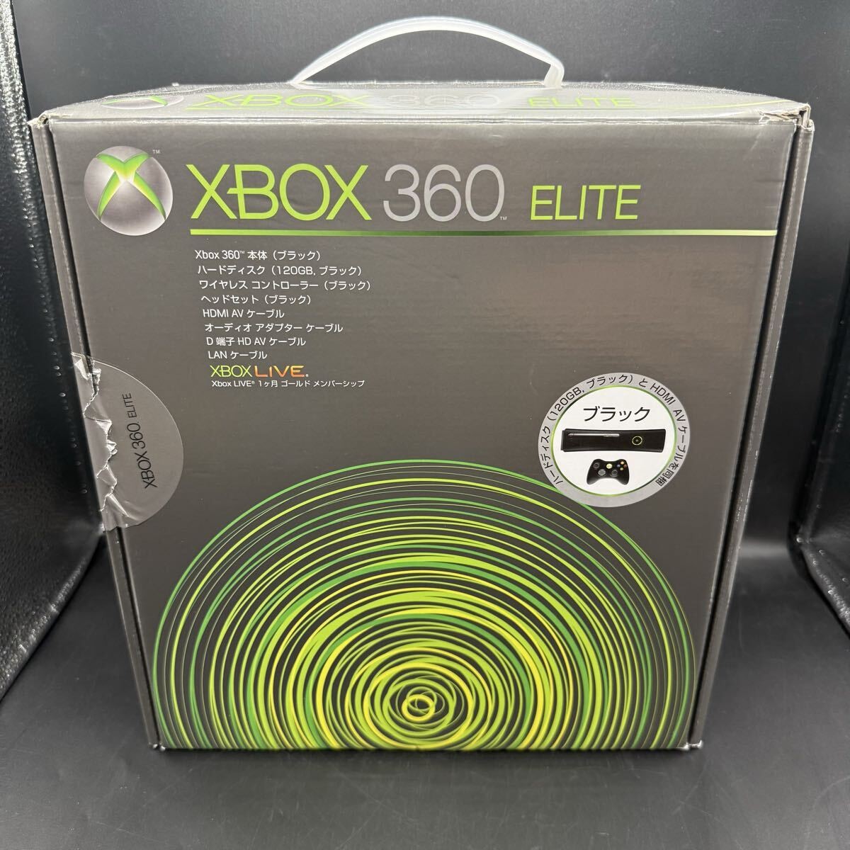 Microsoft Xbox 360 Elite 120GB Black – Brand New Factory Sealed – Japan Model