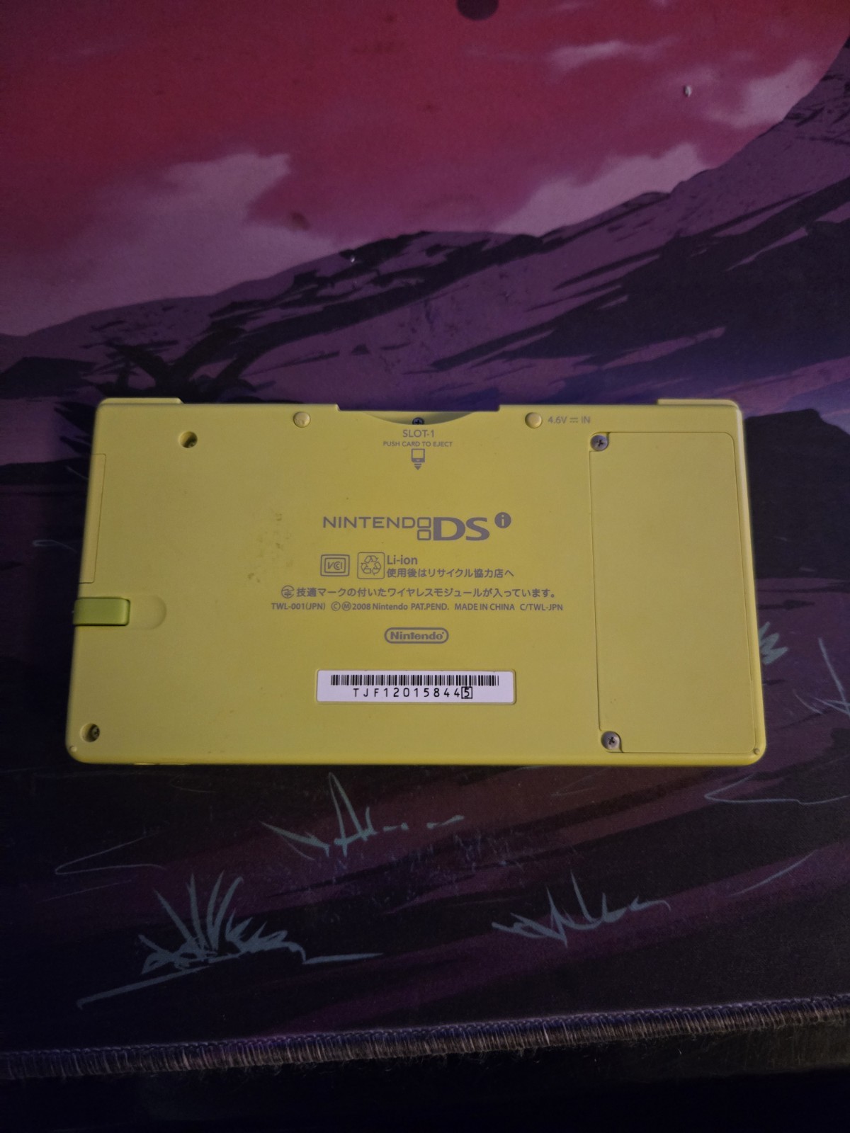 Nintendo DSi Lime Green Console Stylus Japanese ver [H] Screen Repair Needed
