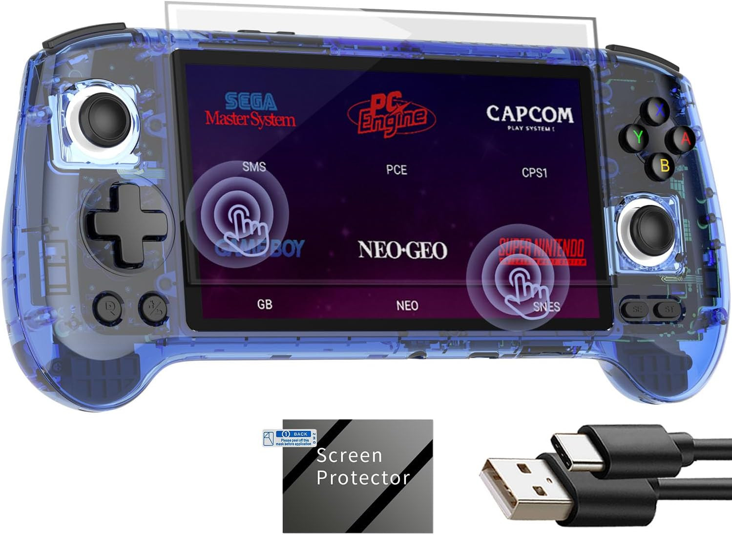 RG556 Retro Handheld Game Android 13,Rg 556 Handheld Game with 5.48 Inch Touch O