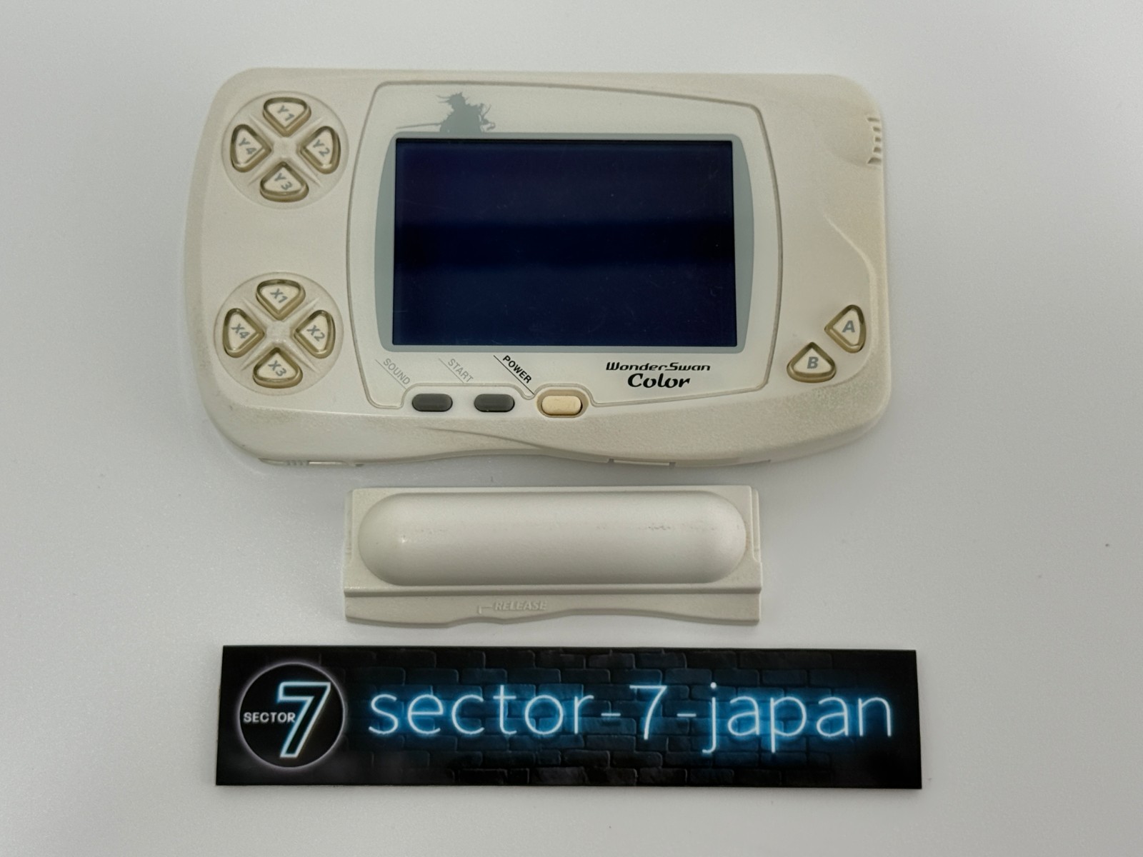WonderSwan Color Pure White Final Fantasy II FF2 Limited Console WSC-001 Bandai!