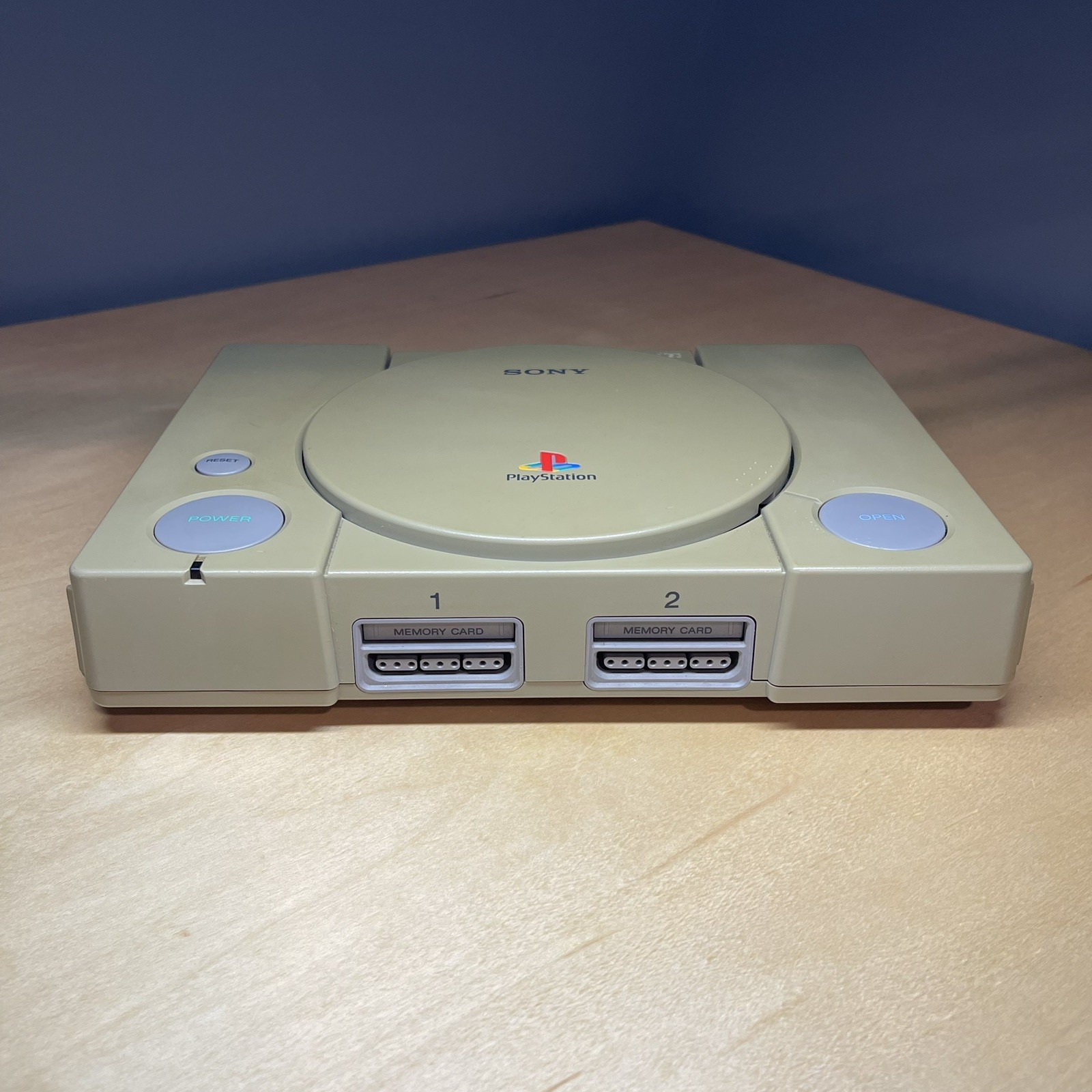 🎮 Sony PlayStation 1 Console SCPH-9001 w/Cables & 2 DOCS Wireless Controllers!