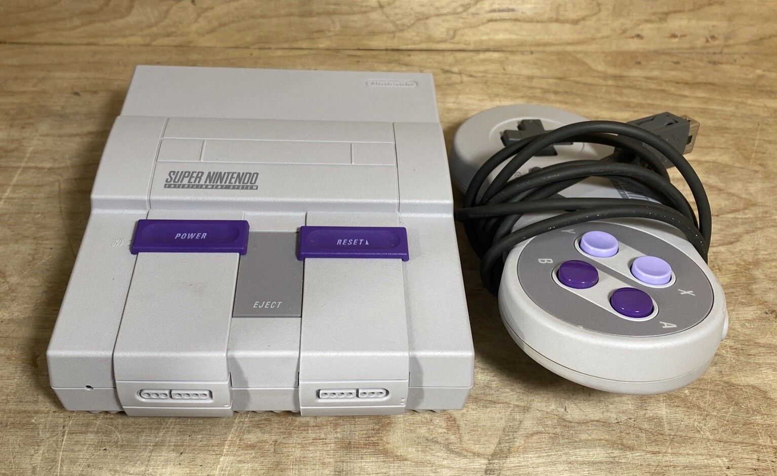 Nintendo Super NES Mini Classic Edition Control Deck – Gray No Power Cord