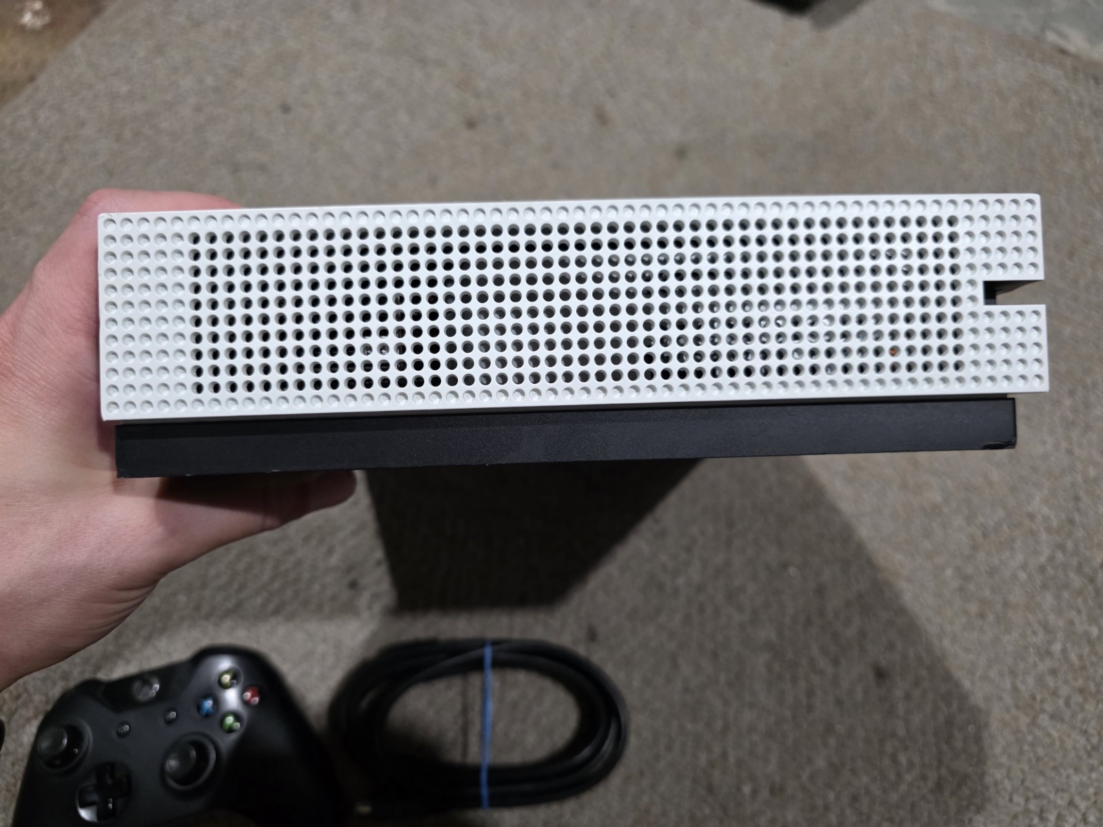 Xbox One S 500GB Model 1681 Console Bundle With 1 Controller – Tested- Working