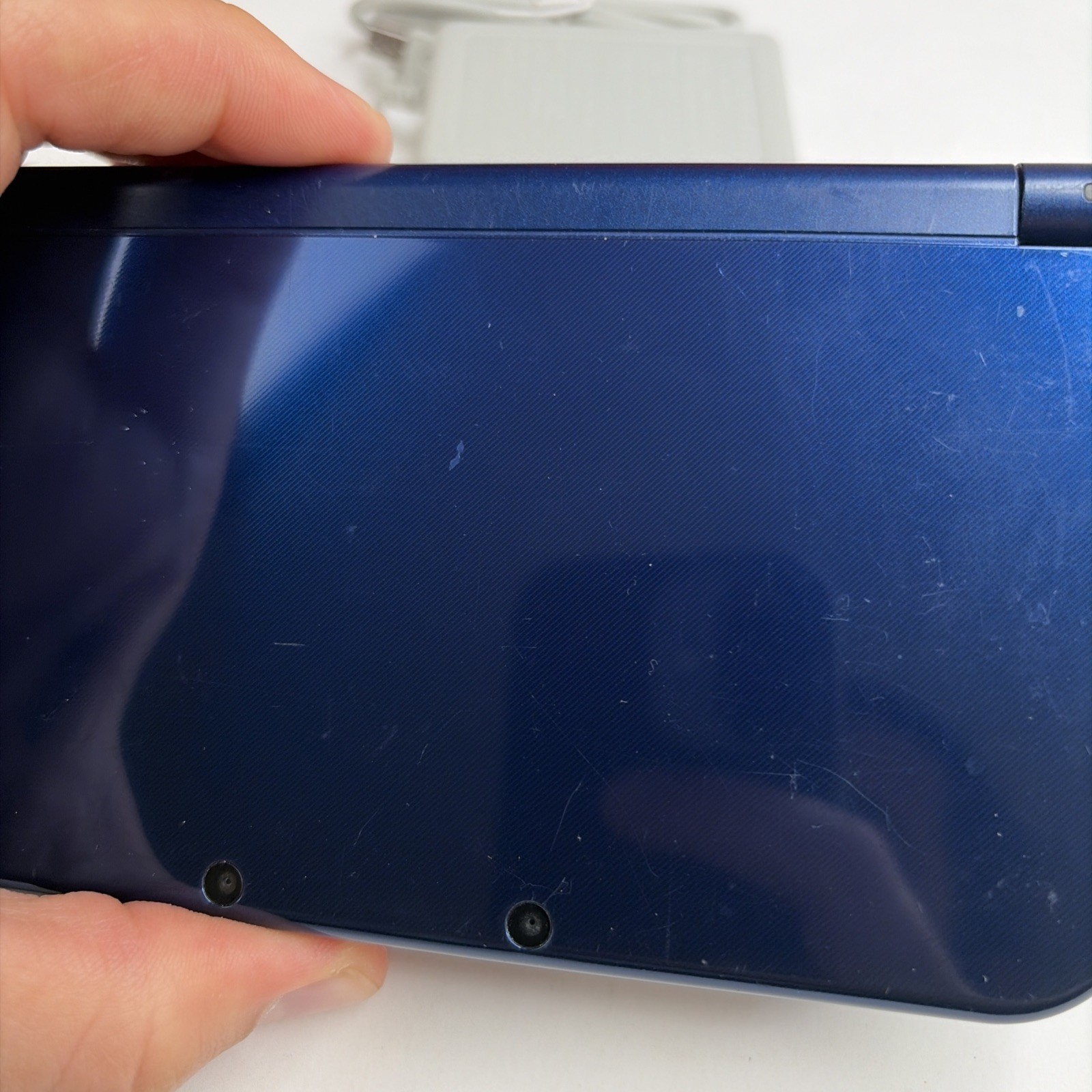 New Nintendo 3DS XL LL Blue Console – Tested! W Charger Stylus