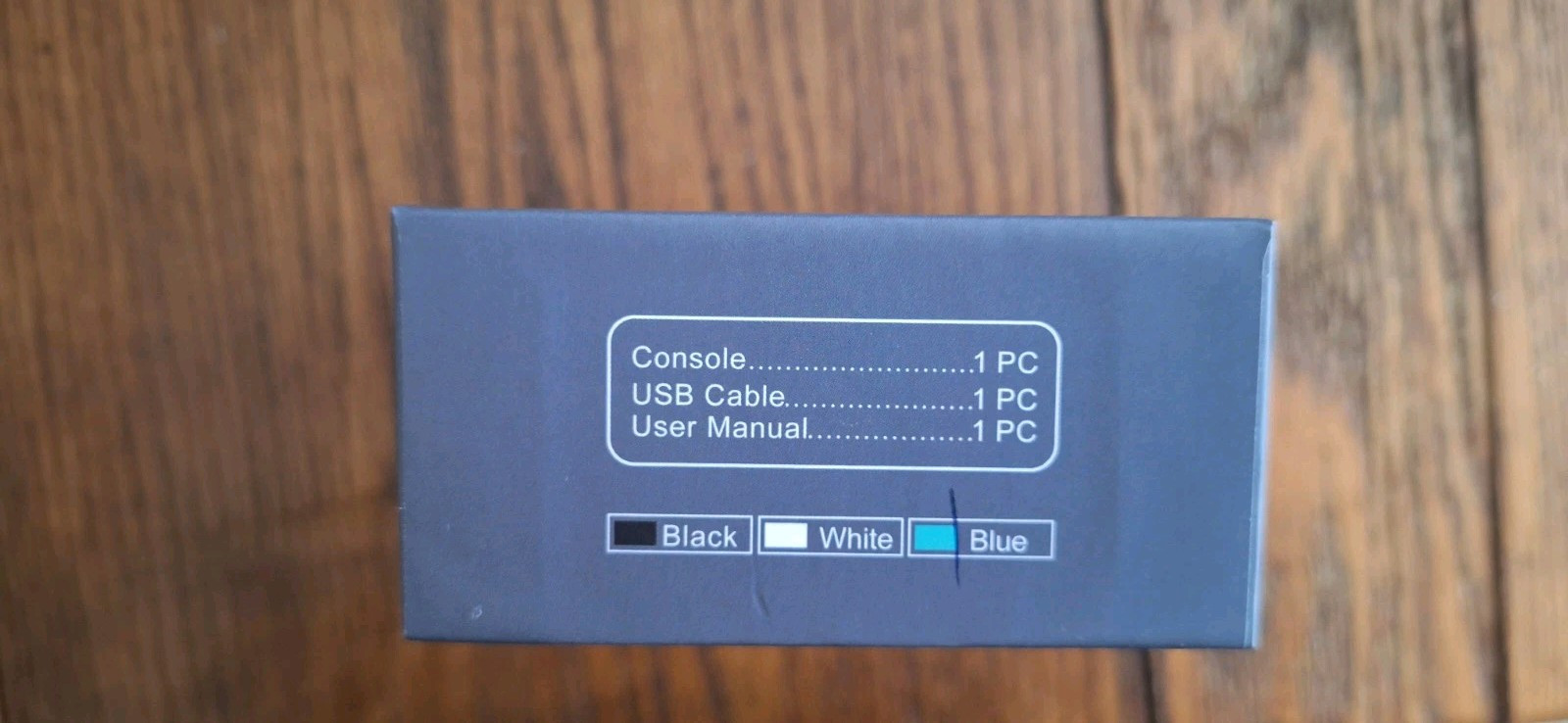 Light blue used powkiddy q90 Portable Emulator Console