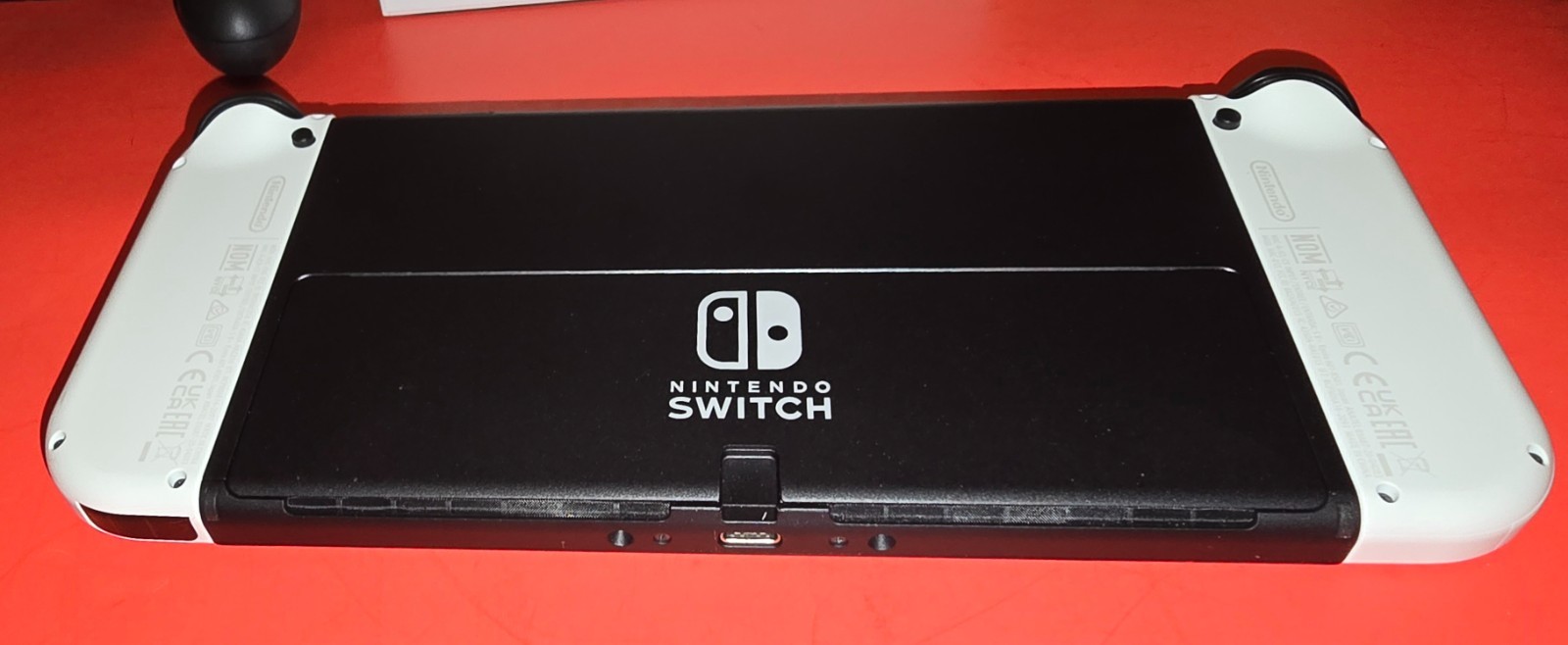 Nintendo Switch OLED Handheld Console White (64GB) Bundle w/Case, SD Card *READ