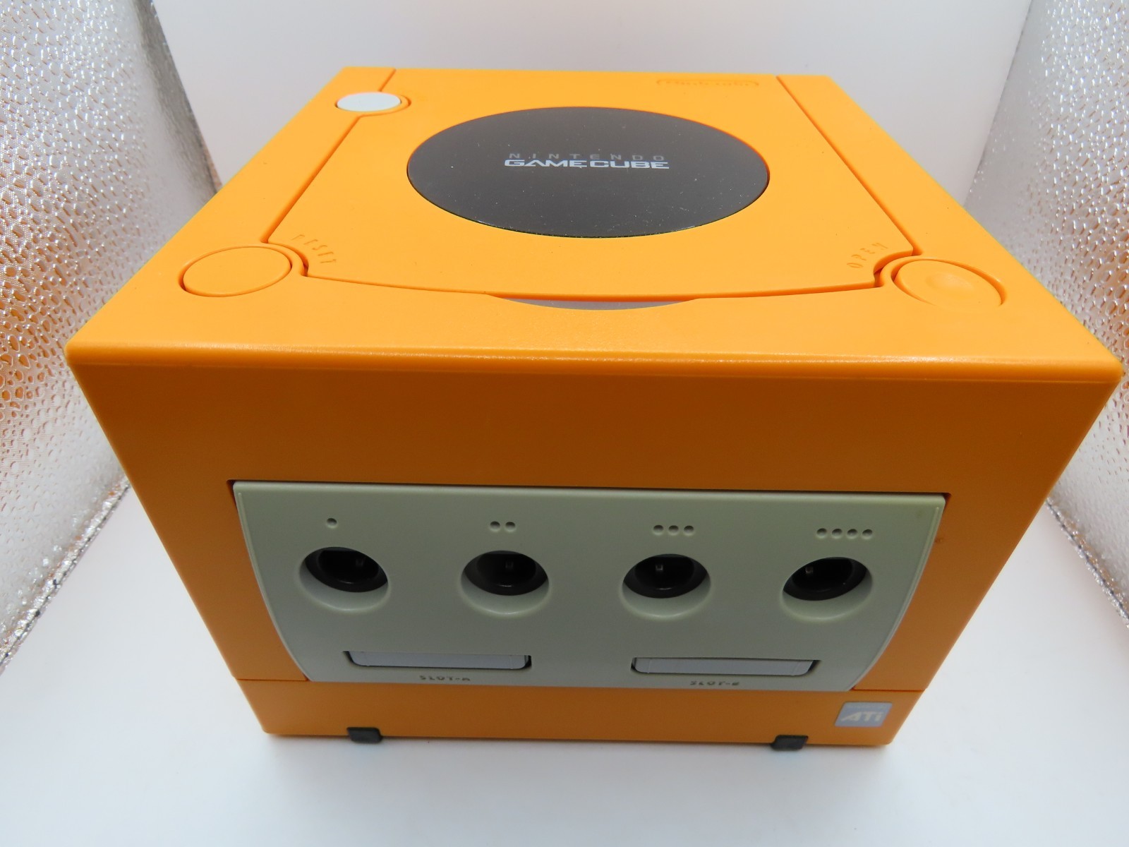 Nintendo GameCube Console CIB Orange Spice RECAPPED, NEAR MINT SHELL, USA REGION
