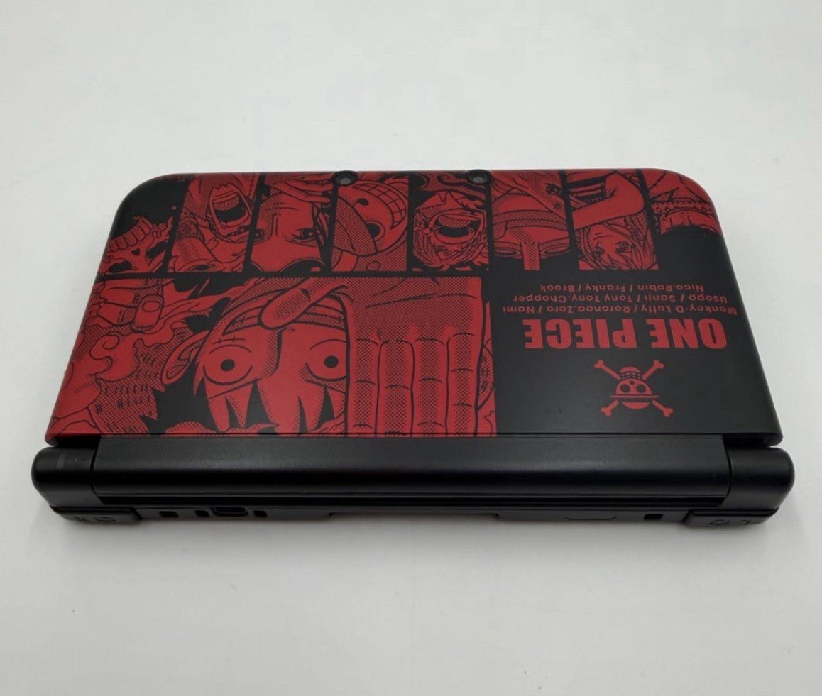 Nintendo 3DS LL XL console One Piece Unlimited World R model Luffy Red Free Ship