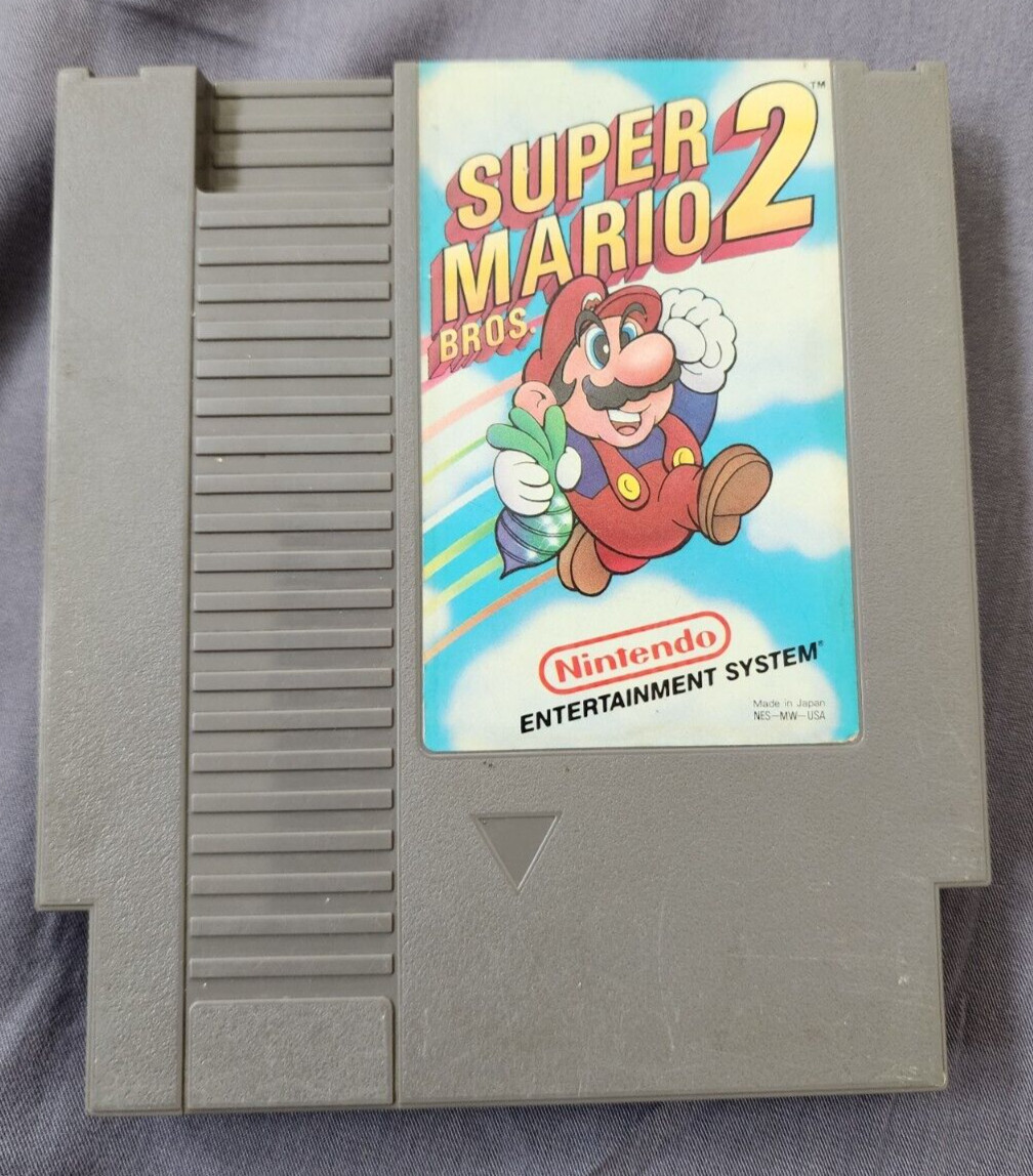 NINTENDO NES CONSOLE ORIGINAL SYSTEM GAMES SUPER MARIO 1 2 3