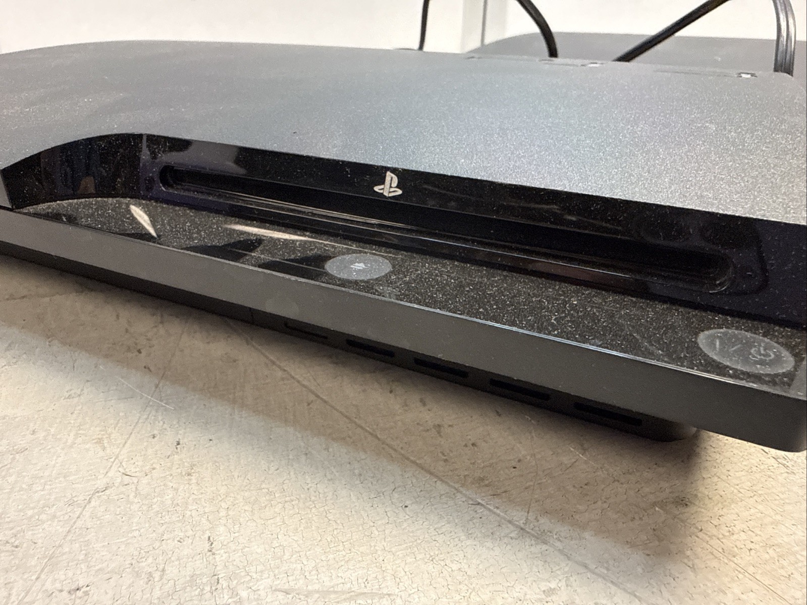 2 Sony PlayStation 3 Slim 120GB Consoles – Black FOR PARTS OR REPAIR