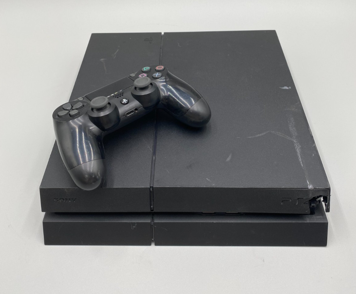 Sony PlayStation 4 PS4 CUH-1215A 500Gb Black Gaming Console+Black Control C/READ