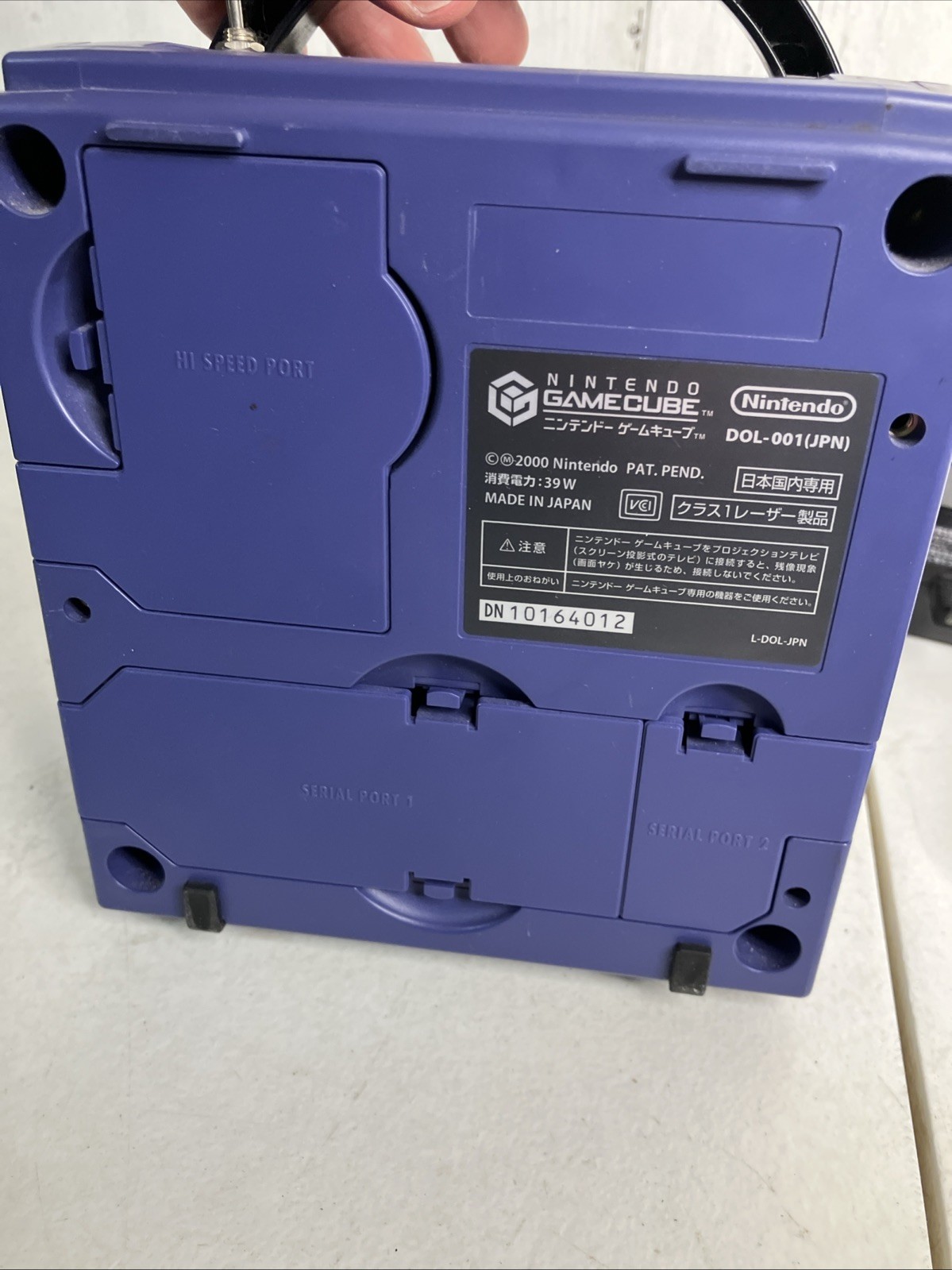 Nintendo Gamecube Console Indigo Controllers Bundle DOL-001 PLAY US & JPN GAMES