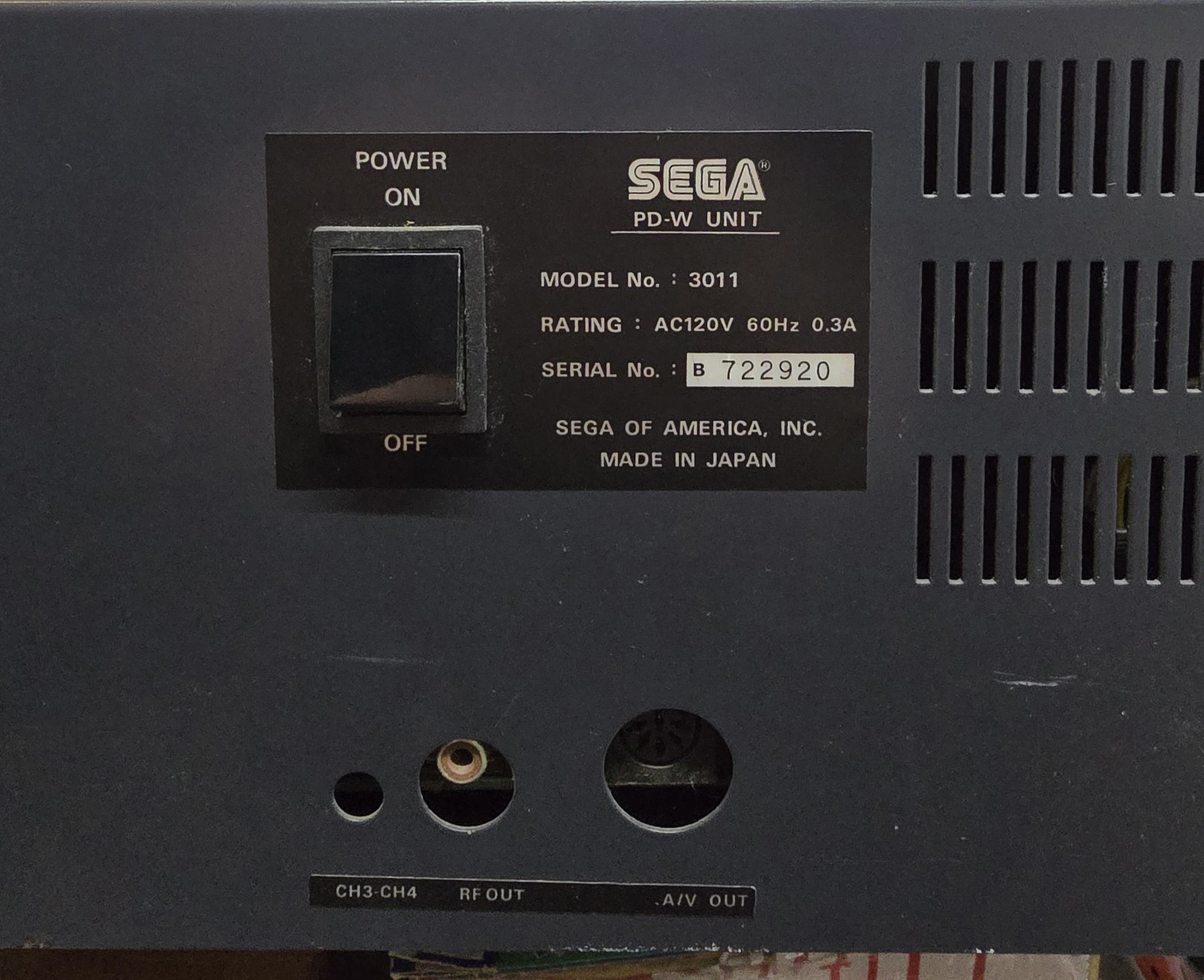 Sega Master System Kiosk Model # 3011 w/ 16 Games FOR PARTS OR REPAIR ONLY