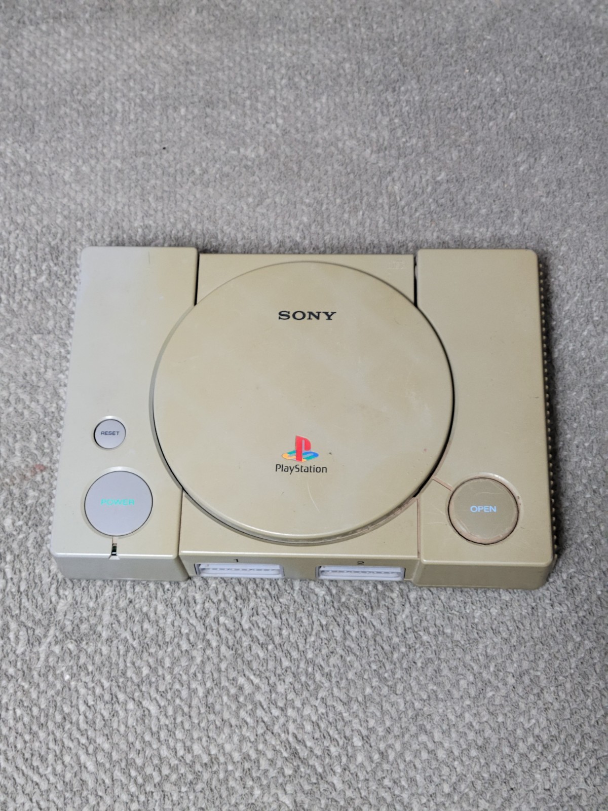 Sony PlayStation 1 PS1 Console Gaming System SCPH-9001 WORKS – READ