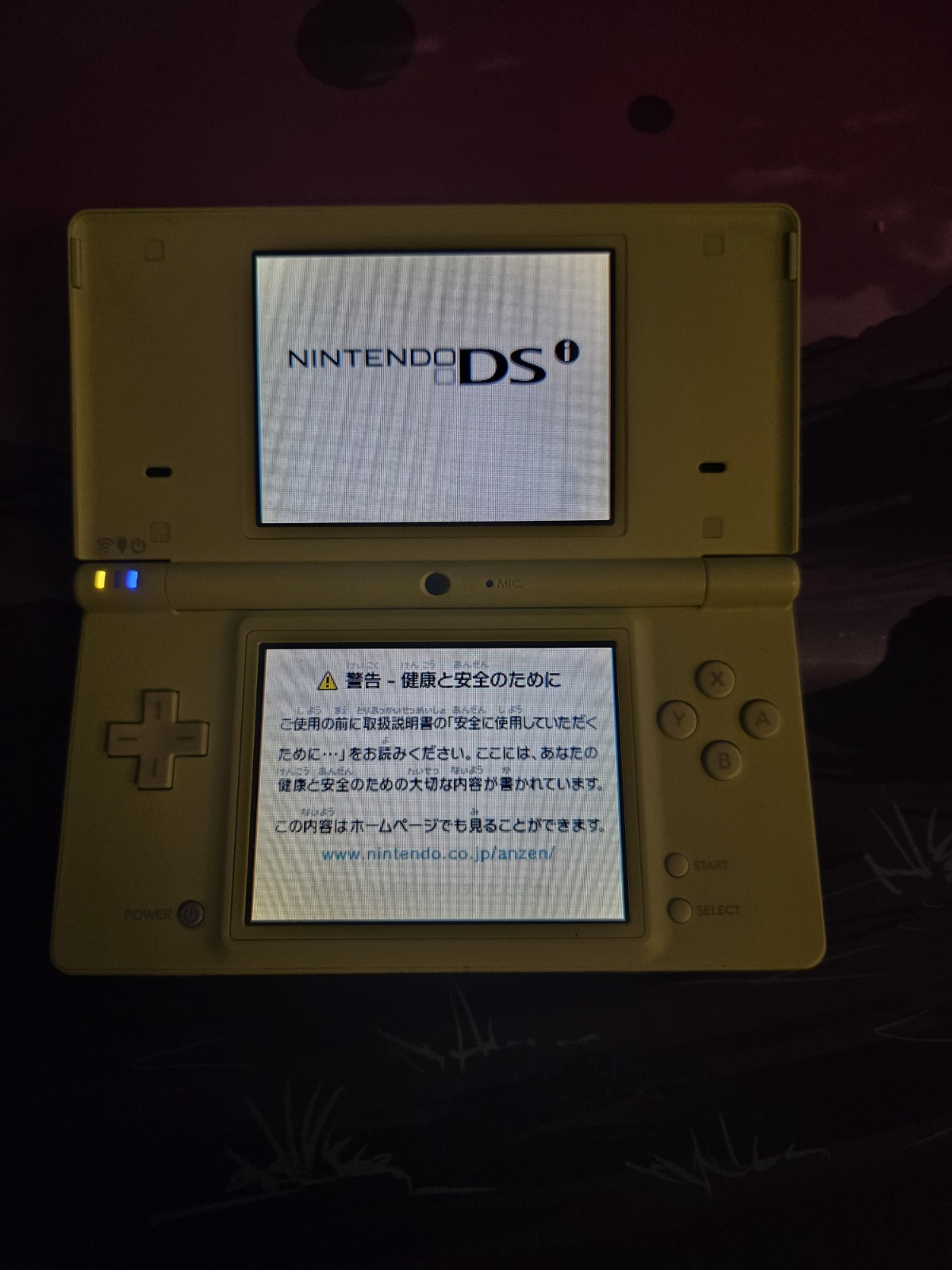 Nintendo DSi Lime Green Console Stylus Japanese ver [H] Screen Repair Needed