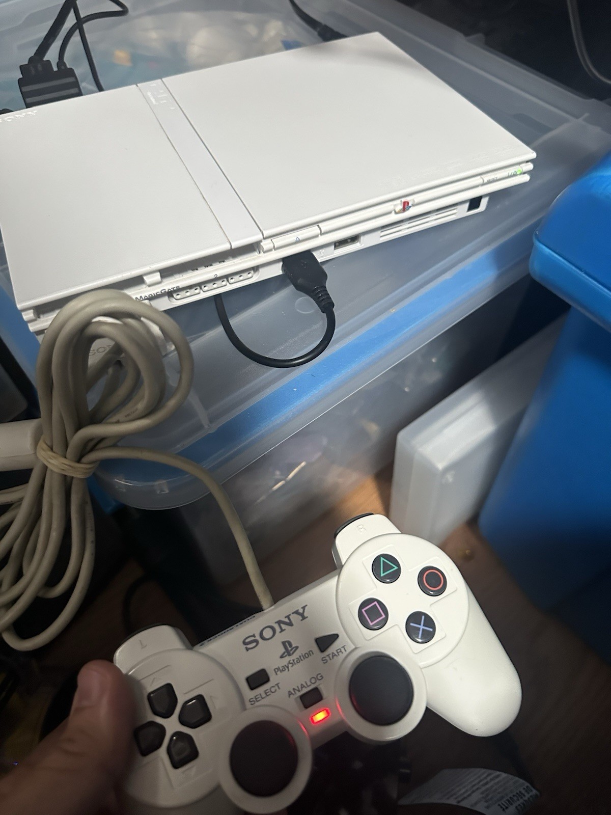 Working White Ps2 Slim and A Modded Black Ps2 Slim READ DESCRIPTION READ