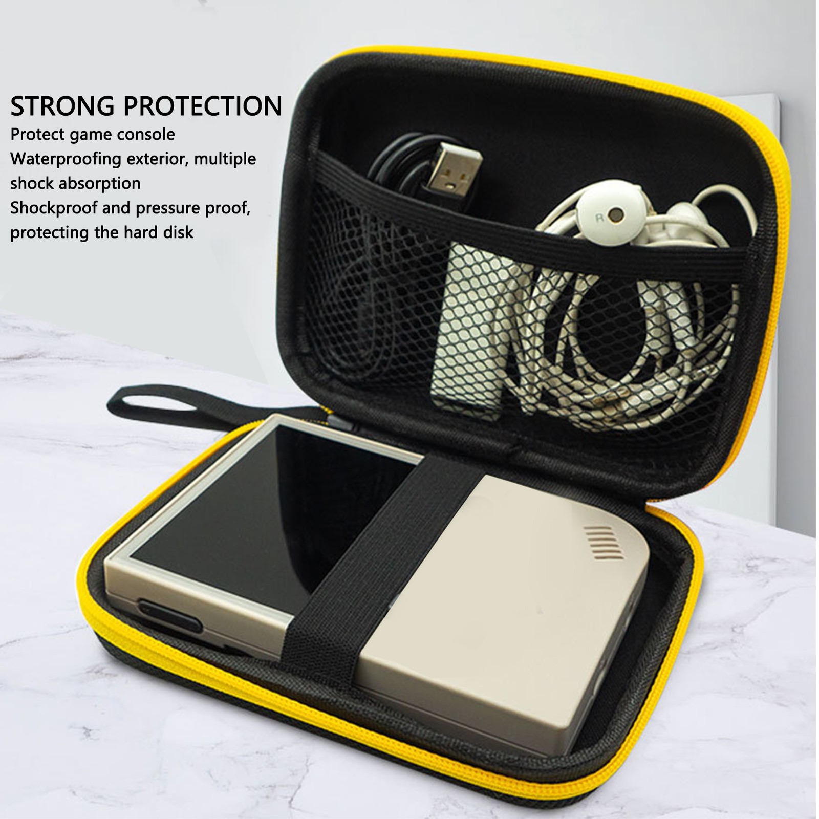 Handheld Game Console Hard Carrying Case Fit For RG353V RG353VS RG35XX Retr UYEI