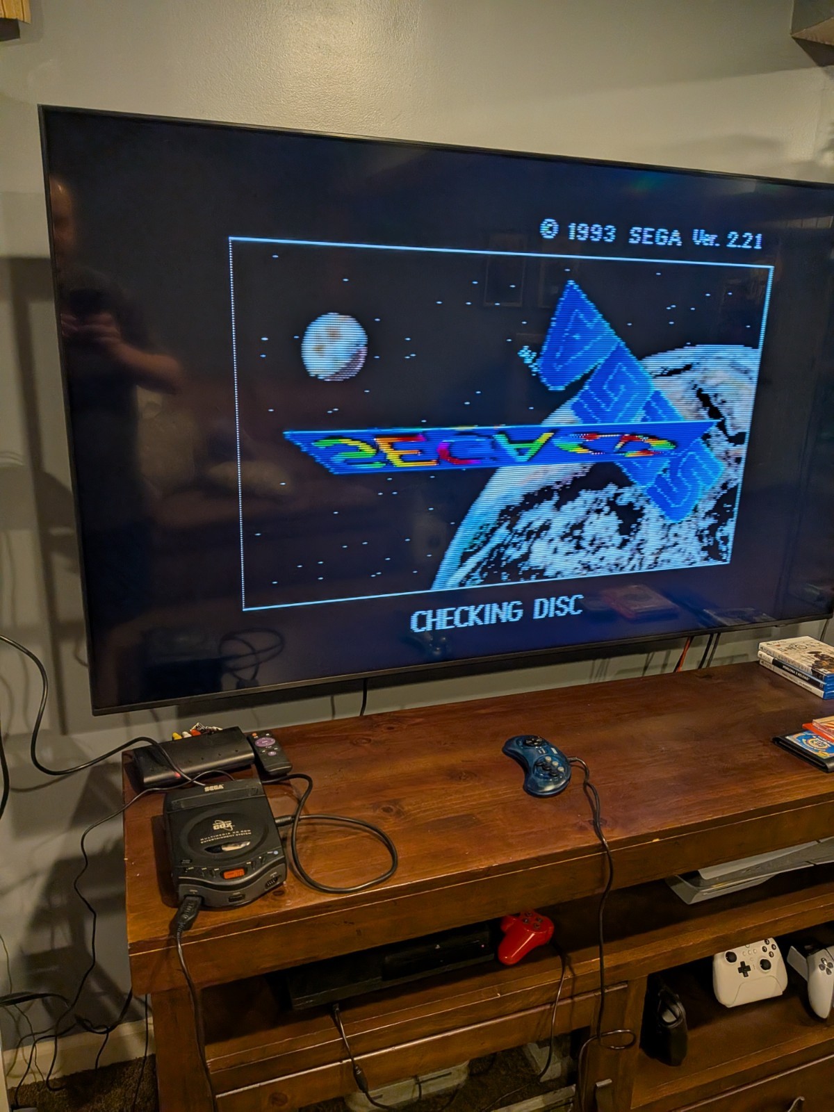 Sega Genesis CDX Console BUNDLE – RECAPPED – READ DESC!