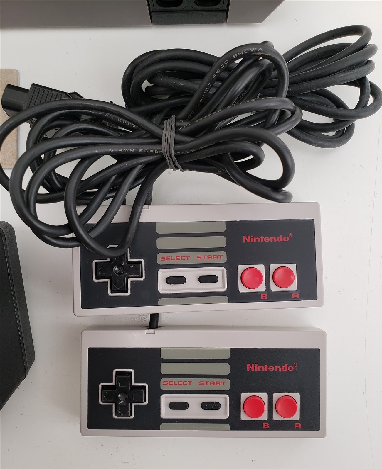 NES Console Bundle with Super Mario Bros. 1,2,3 and 2 Controllers