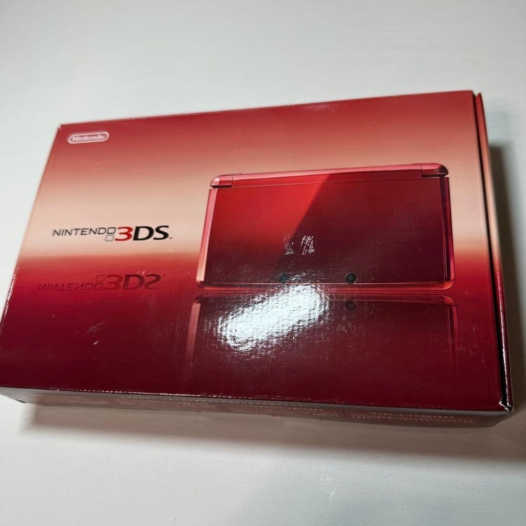 Nintendo 3DS Flare Red 6176 From Japan