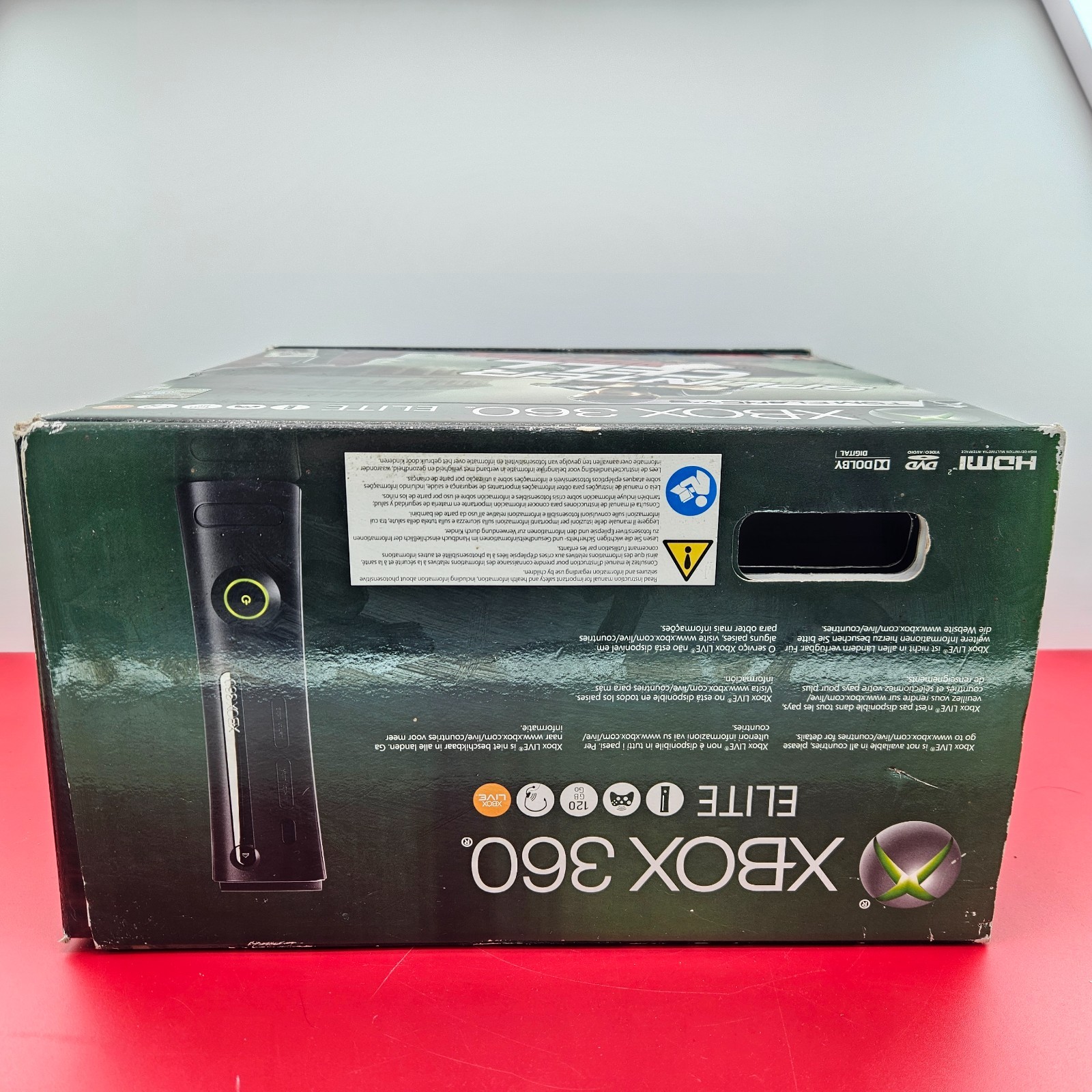 Microsoft Xbox 360 Elite 120GB Splinter Cell Conviction Special Ed Console