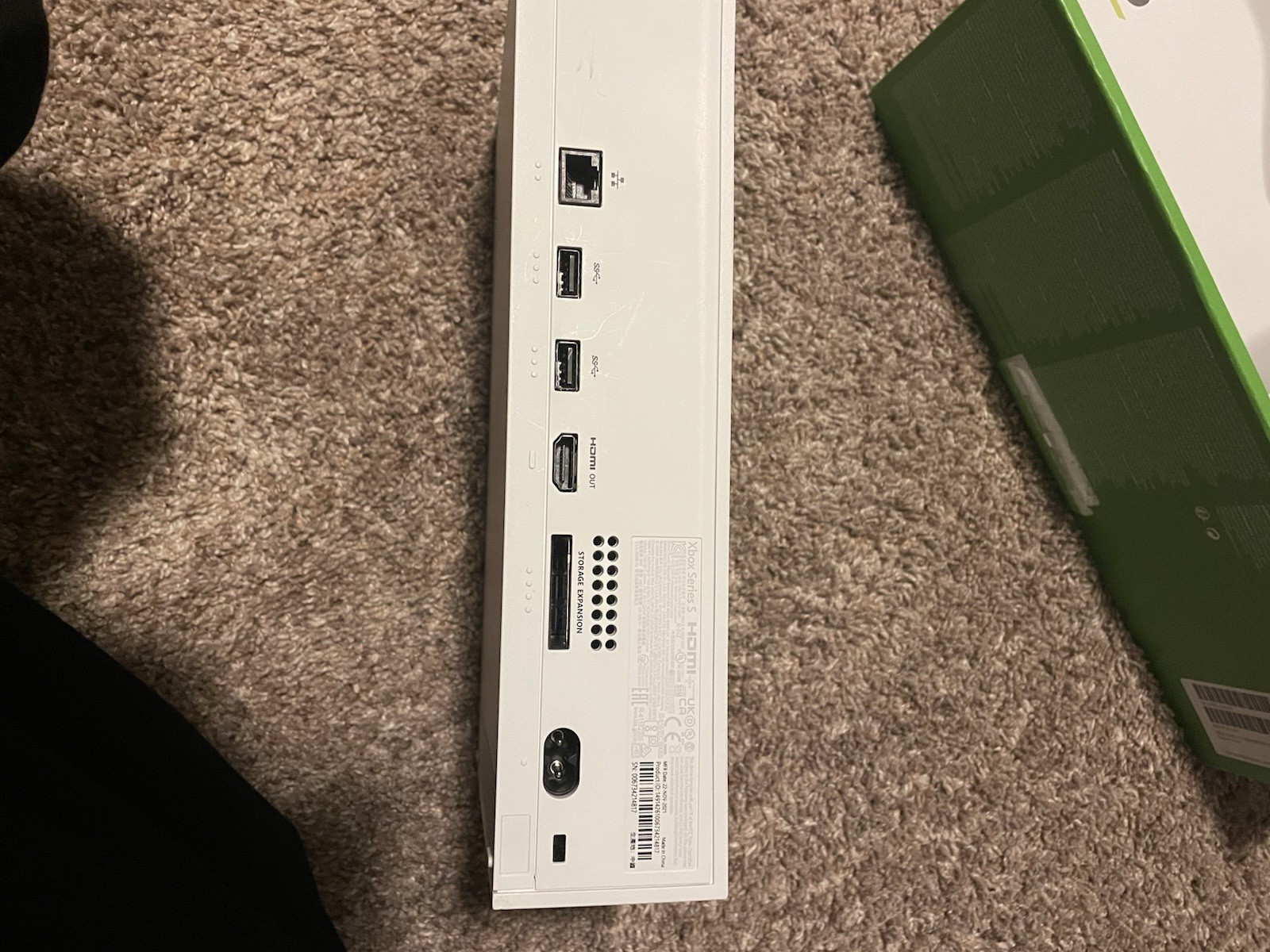 Microsoft Xbox Series S Console In Box With White Controller Rechargeable
