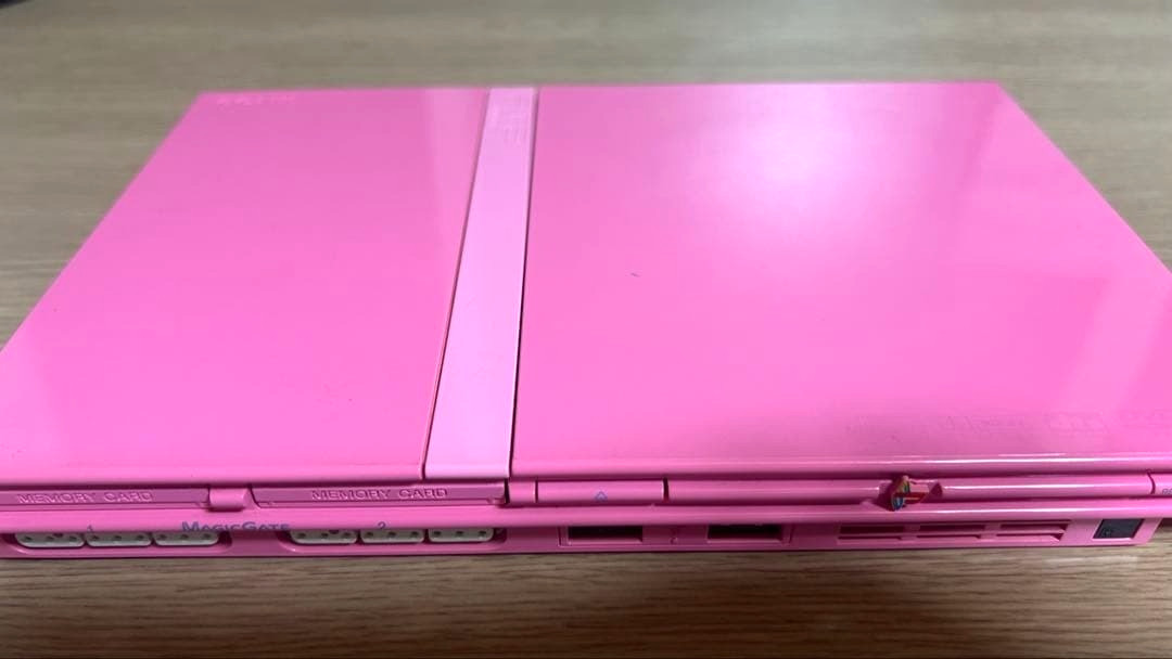 Sony Playstation2 SCPH-77000PK Pink Limited Console Tested w/ Controller, Cable