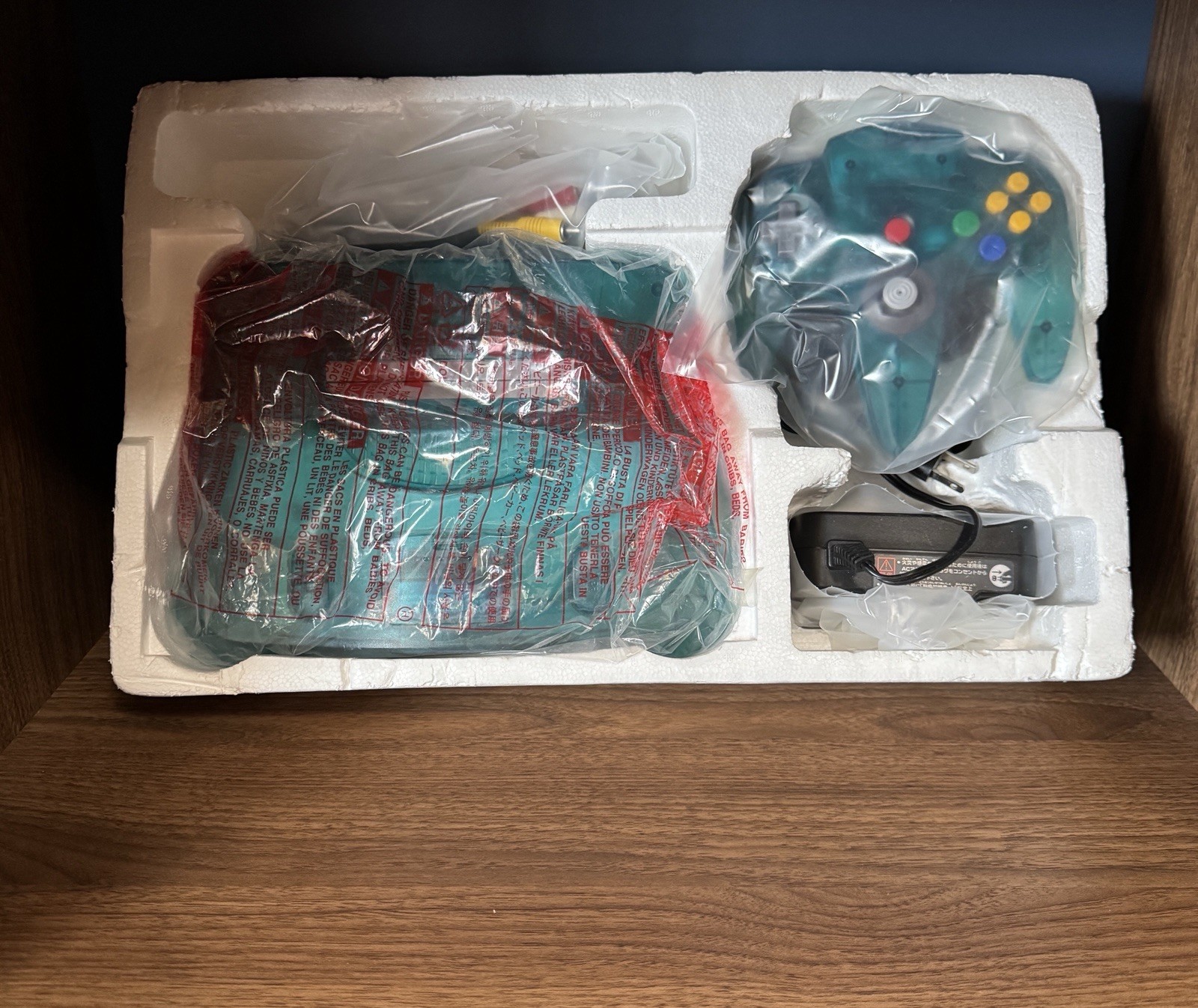 Nintendo 64 N64 Ice Blue Console (Region Free)