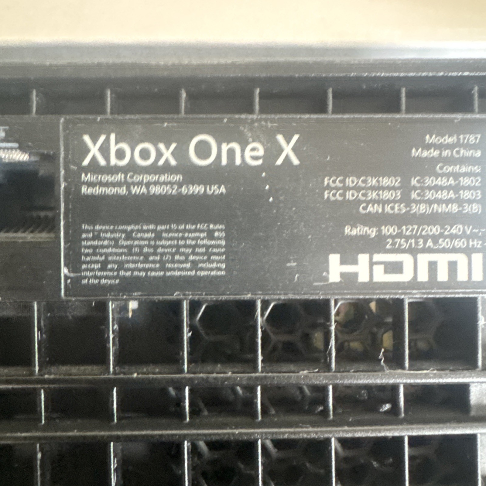 Microsoft Xbox One X – 1 TB Console