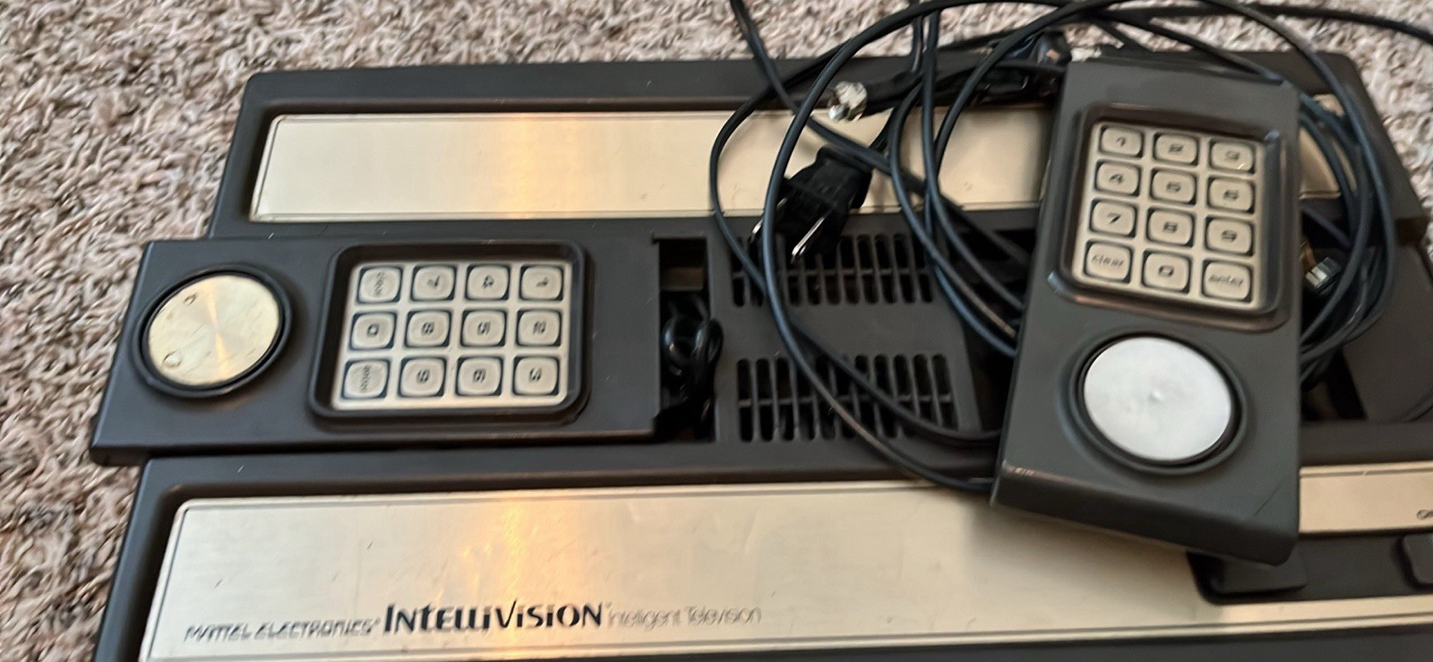 Mattel Intellivision Game Console With Games 2609