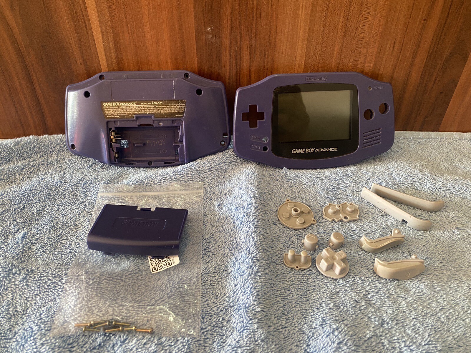 Nintendo Game Boy Advance System GBA OEM LCD Screen & Shell Replacement Original