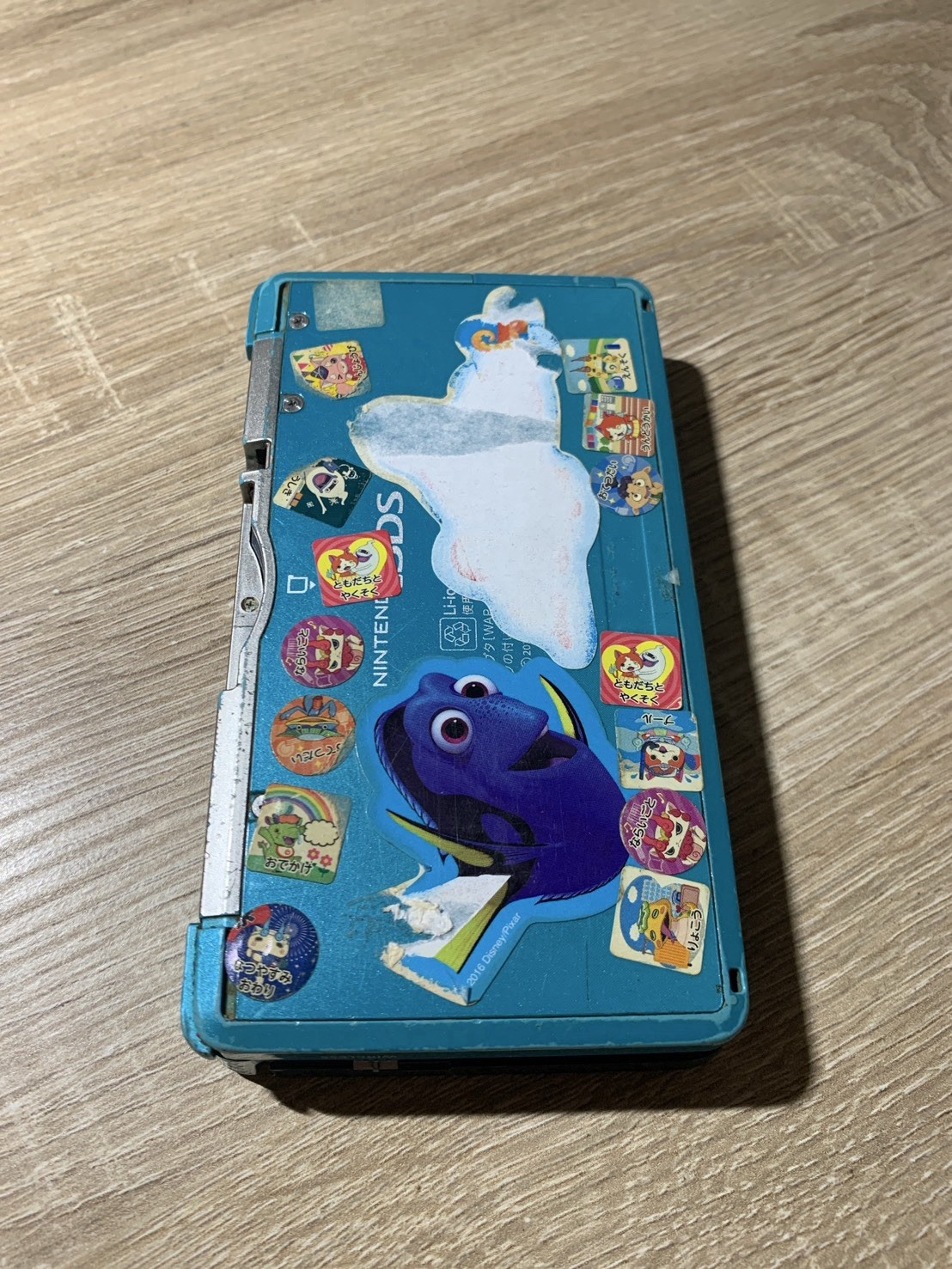 1907 Nintendo 3DS Aqua Blue For Parts