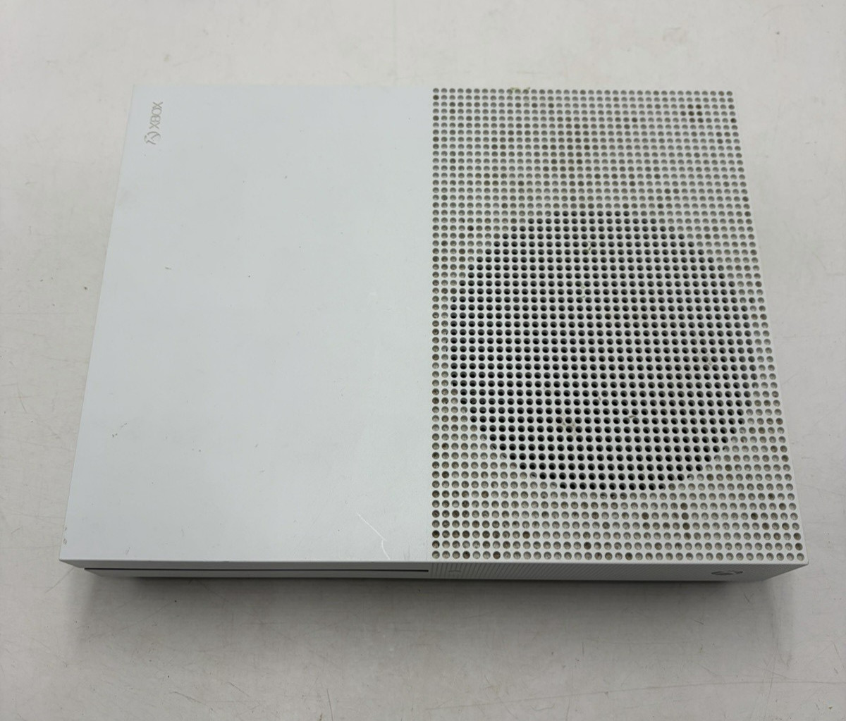 Xbox One S White Console System NO VIDEO Bad HDMI For Parts Not Working