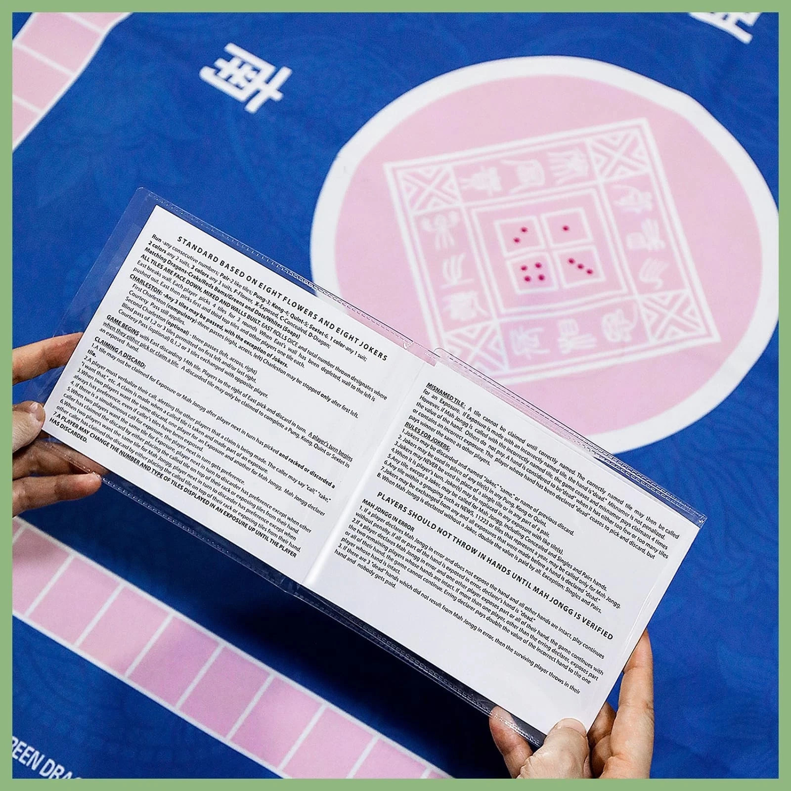 2026 Mahjong Card Sleeve, 4PCS Mahjong Card Protector Cover Clear Plastic Sle…