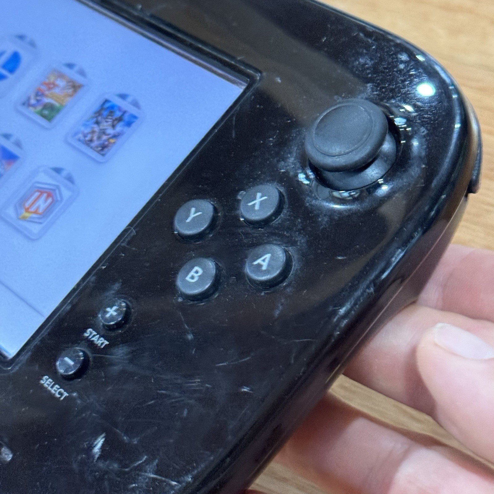 Genuine Nintendo Wii U Gamepad WUP-10 – C Grade – With Stylus & Good Battery