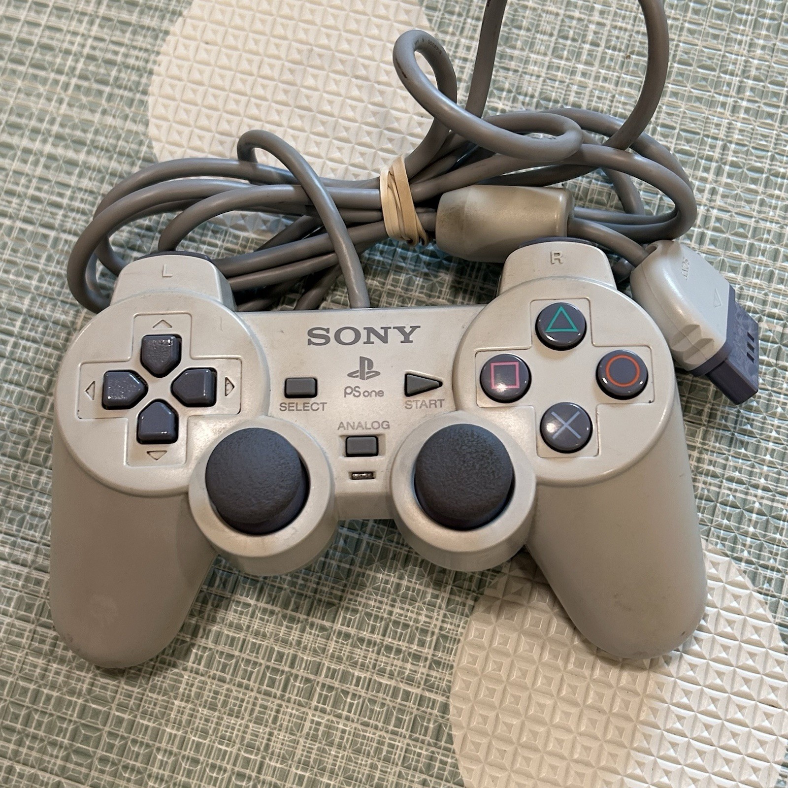 Sony PSOne PS1 PlayStation Console Bundle OEM Controller + Cords SCPH-101 TESTED