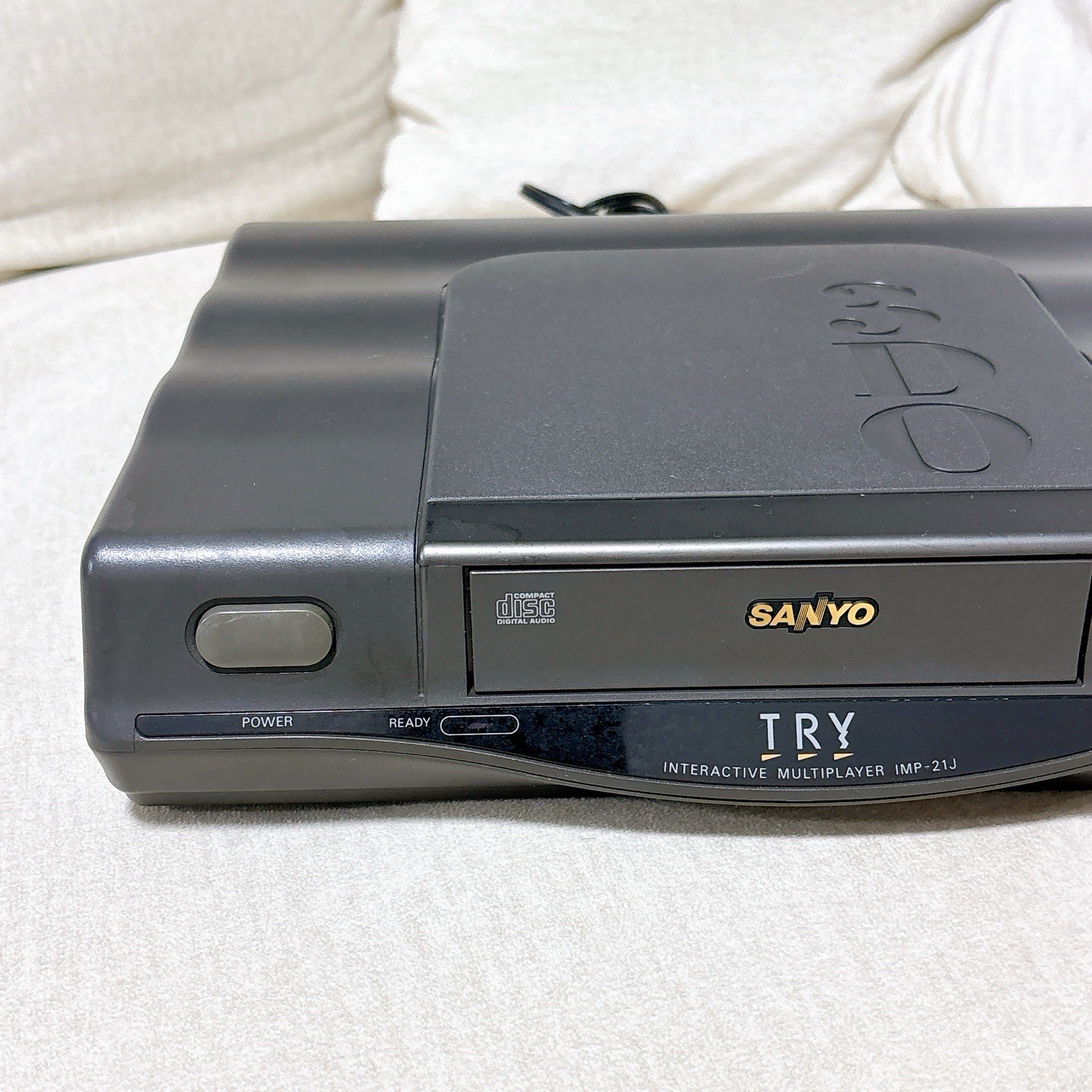 SANYO 3DO TRY IMP-21 Console Controller Manual AV Cable Tested Japan
