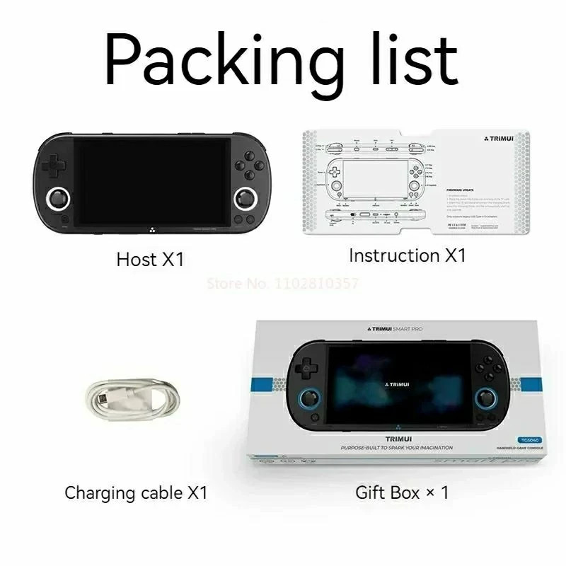 TRIMUI SMART PRO Open Source Linux Handheld Gaming Console free 1000 games