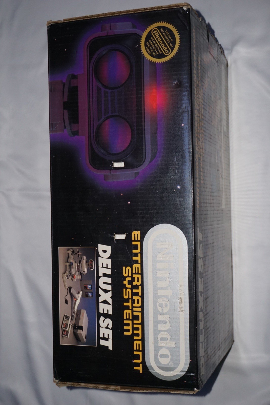 Nintendo NES Deluxe Set ROB Robot Console System Complete in Box CIB Tested