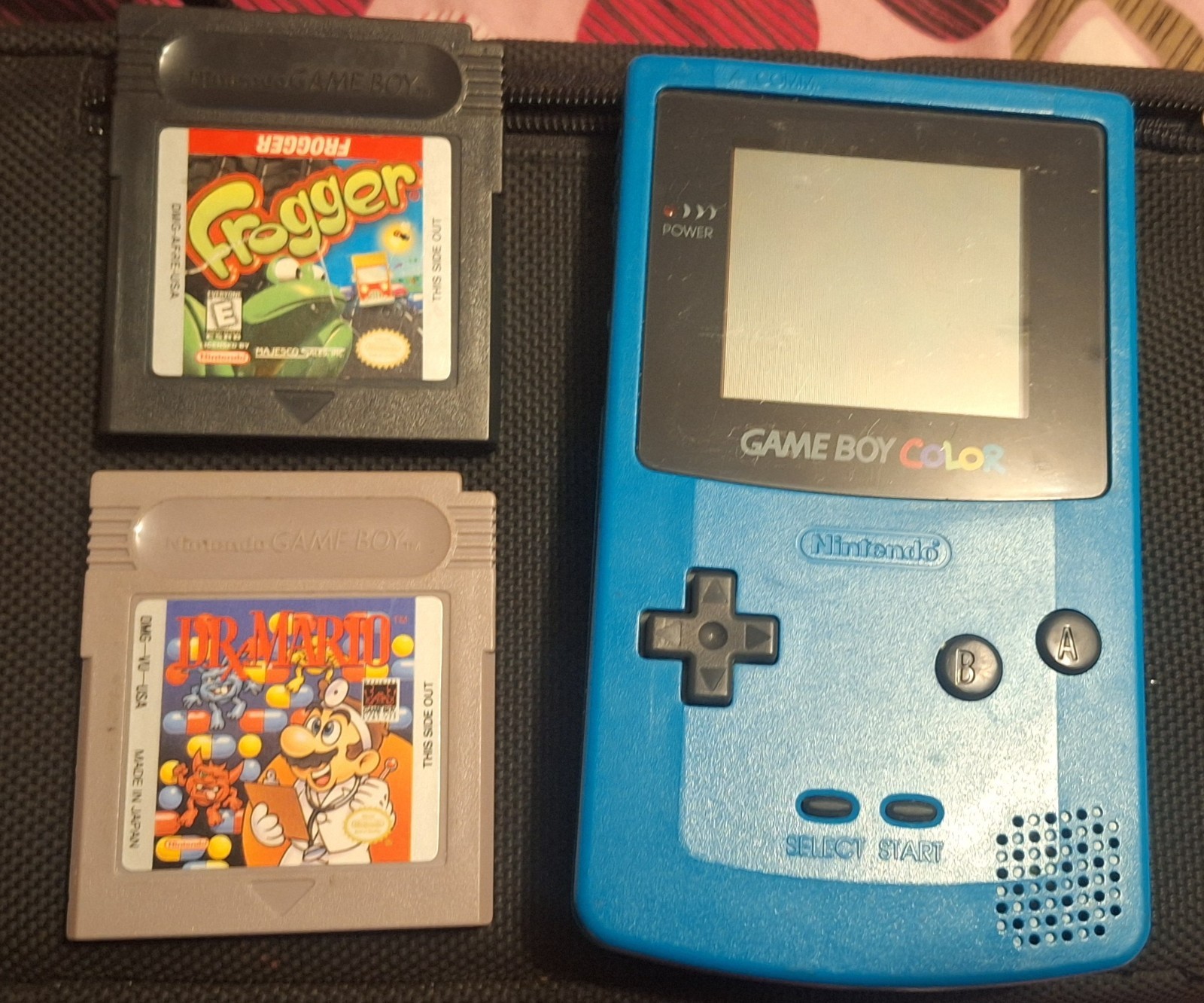 Nintendo Gameboy Color (Teal) + 2 games