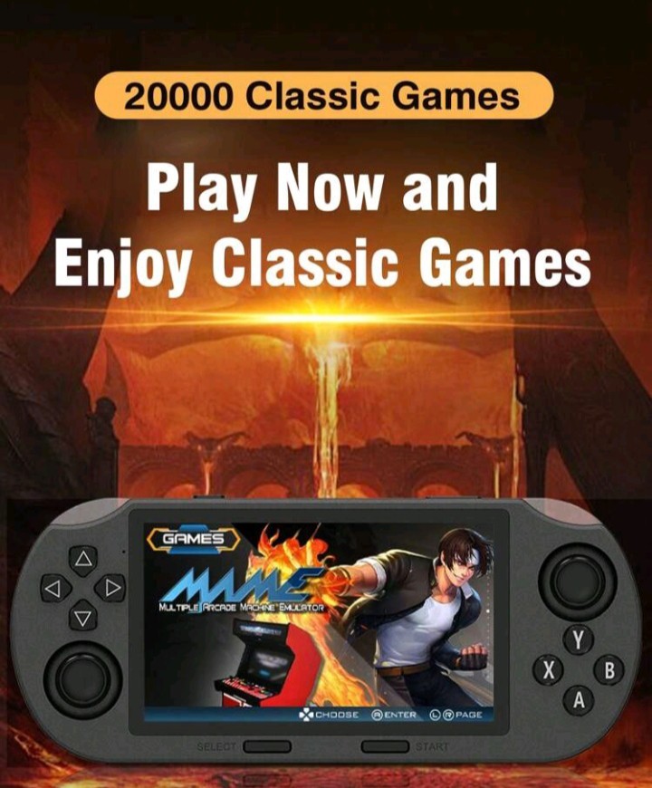 retro portable console