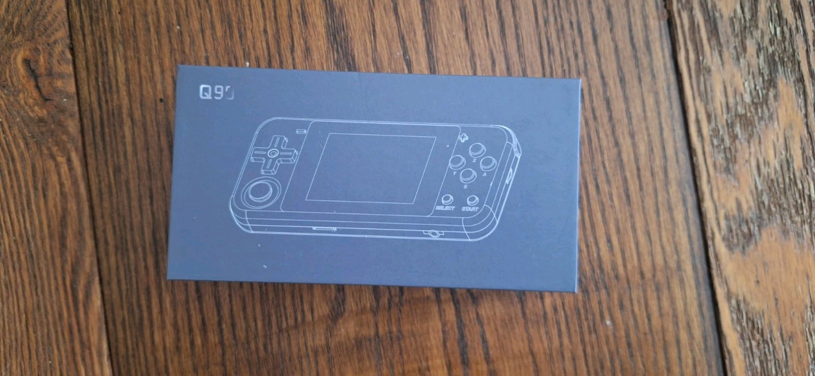 Light blue used powkiddy q90 Portable Emulator Console