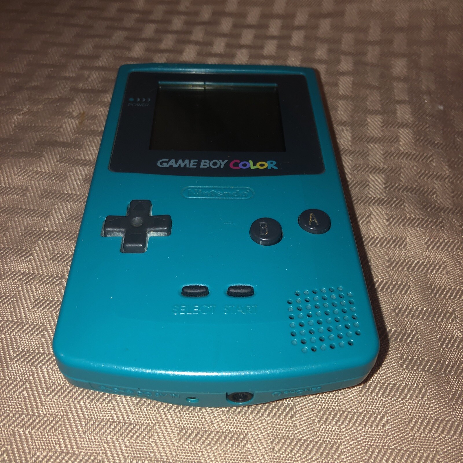 GOOD COND! Nintendo Game Boy Color Handheld Game Console – Teal Working/Tested