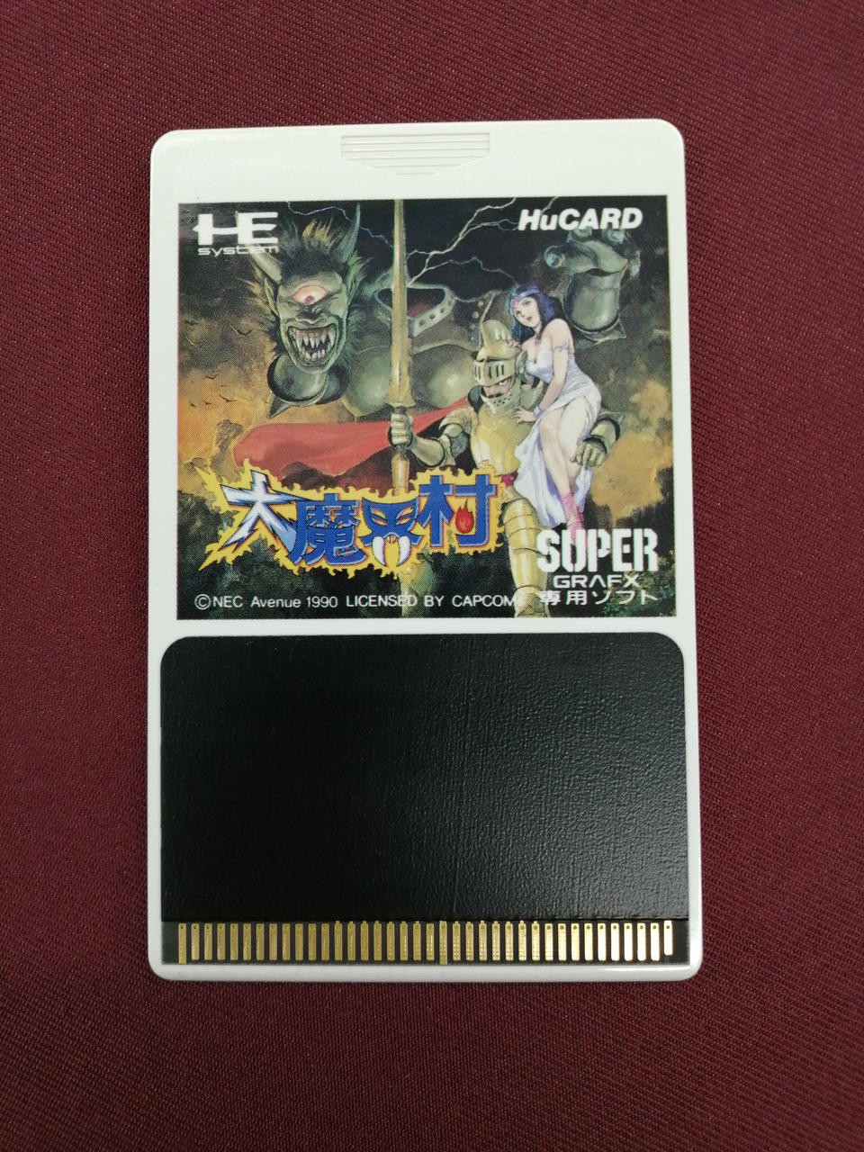NEC Daimakaimura PC Engine SuperGrafx Game Japanese Ver.