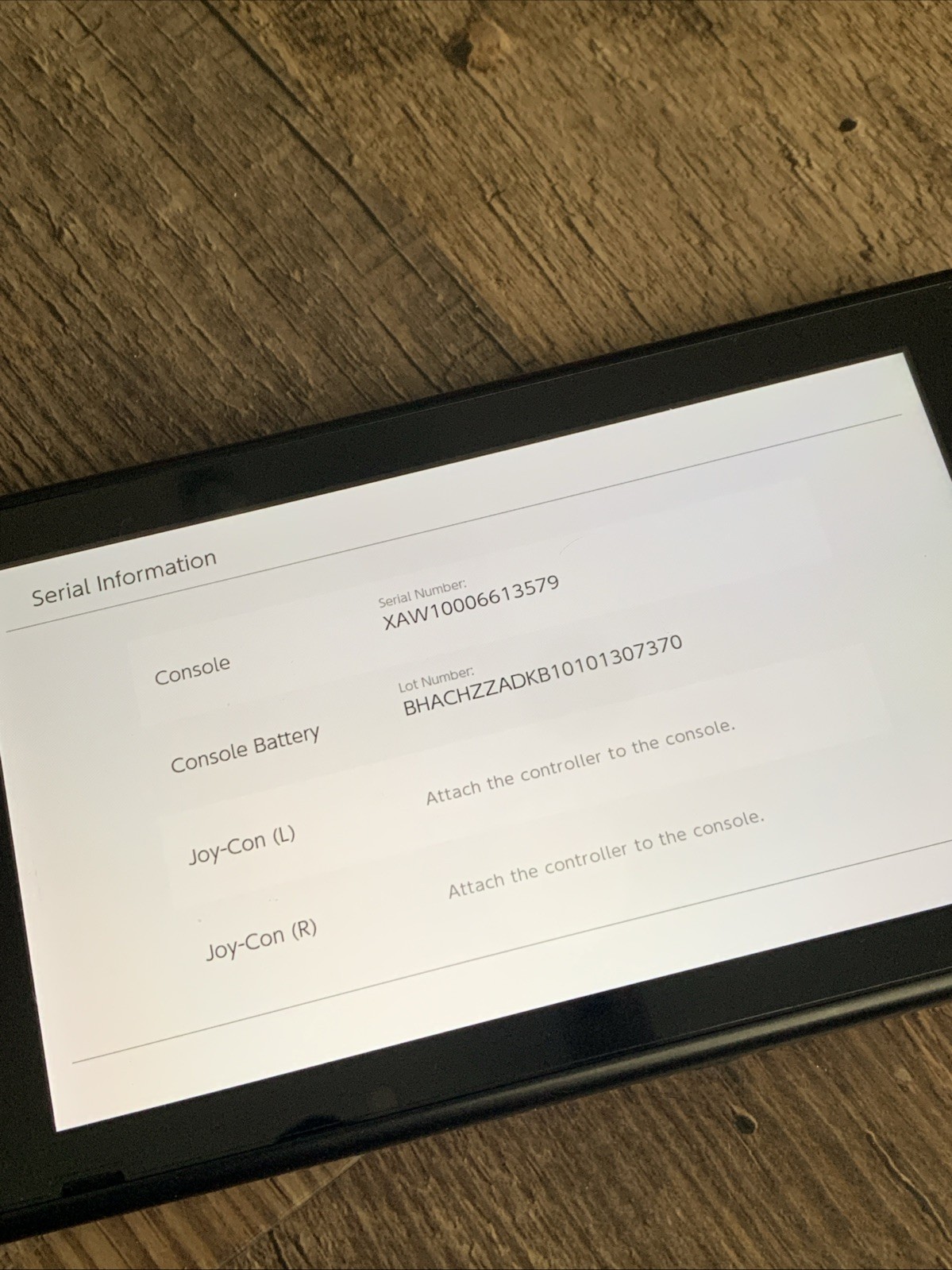 🔥 2017 Nintendo Switch V1 Unpatched XAW10006613579 CONSOLE ONLY! Tested!