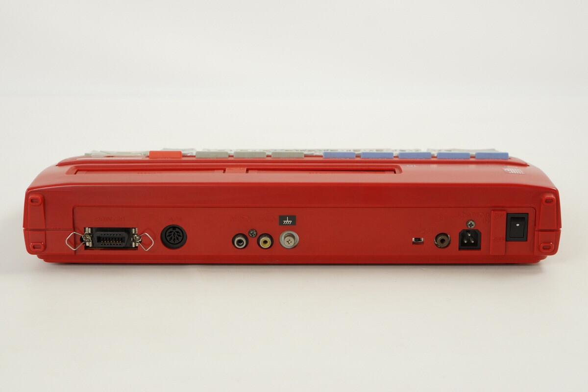 MSX SONY HIT BIT HB-10 Home Computer Red Maintained Tested 209039