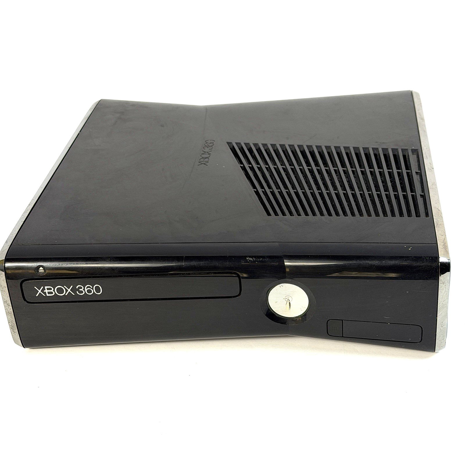 Microsoft Xbox S Slim Black Console Model 1439 -Untested No HDD For Parts/Repair