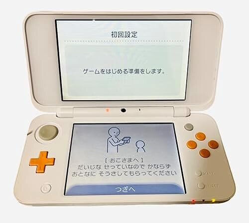 New Nintendo 2DS XL White Orange Console Japanese Used Direct from Japan JP