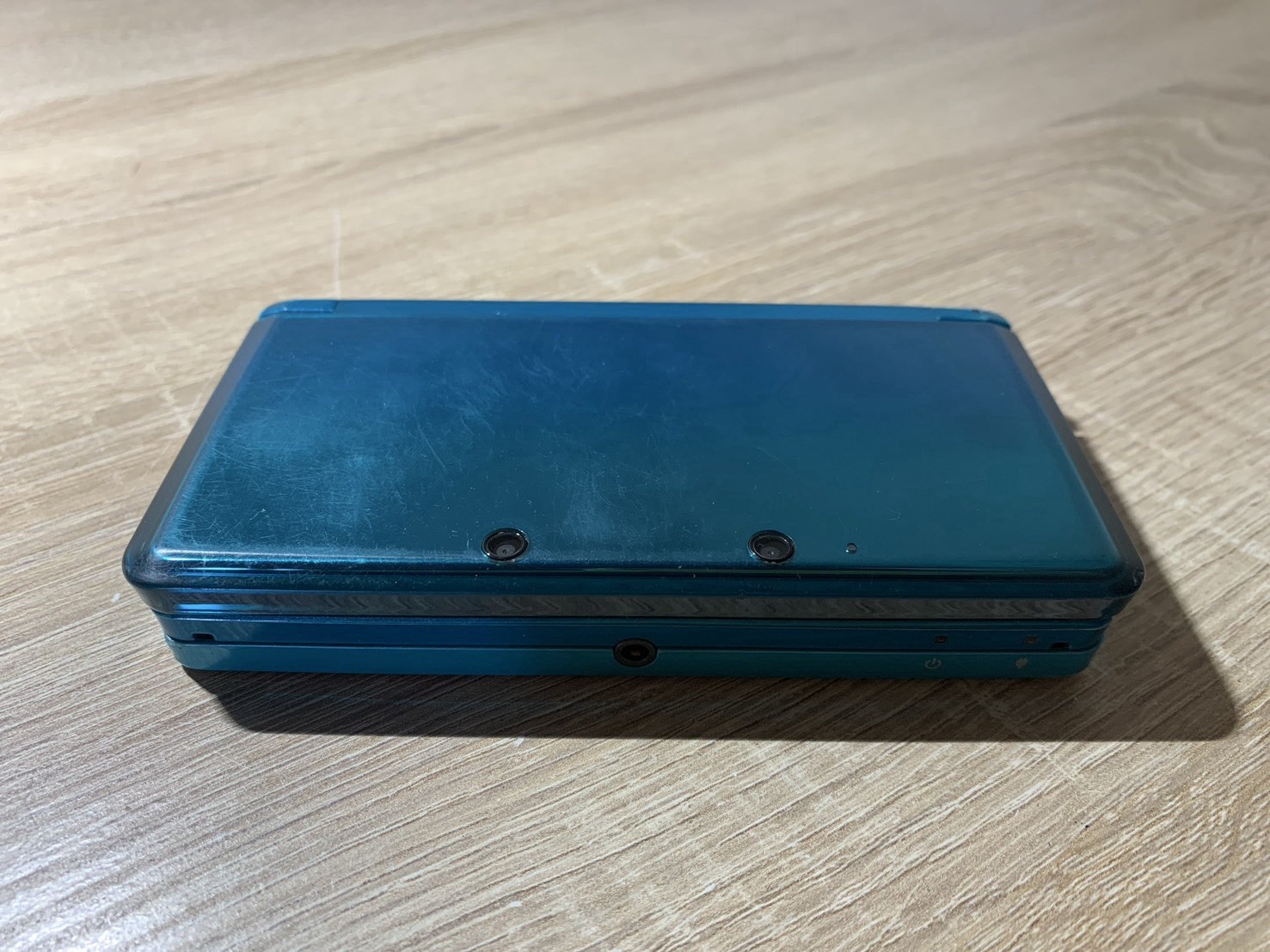 0689 Nintendo 3DS Aqua Blue Normal TESTED 290g
